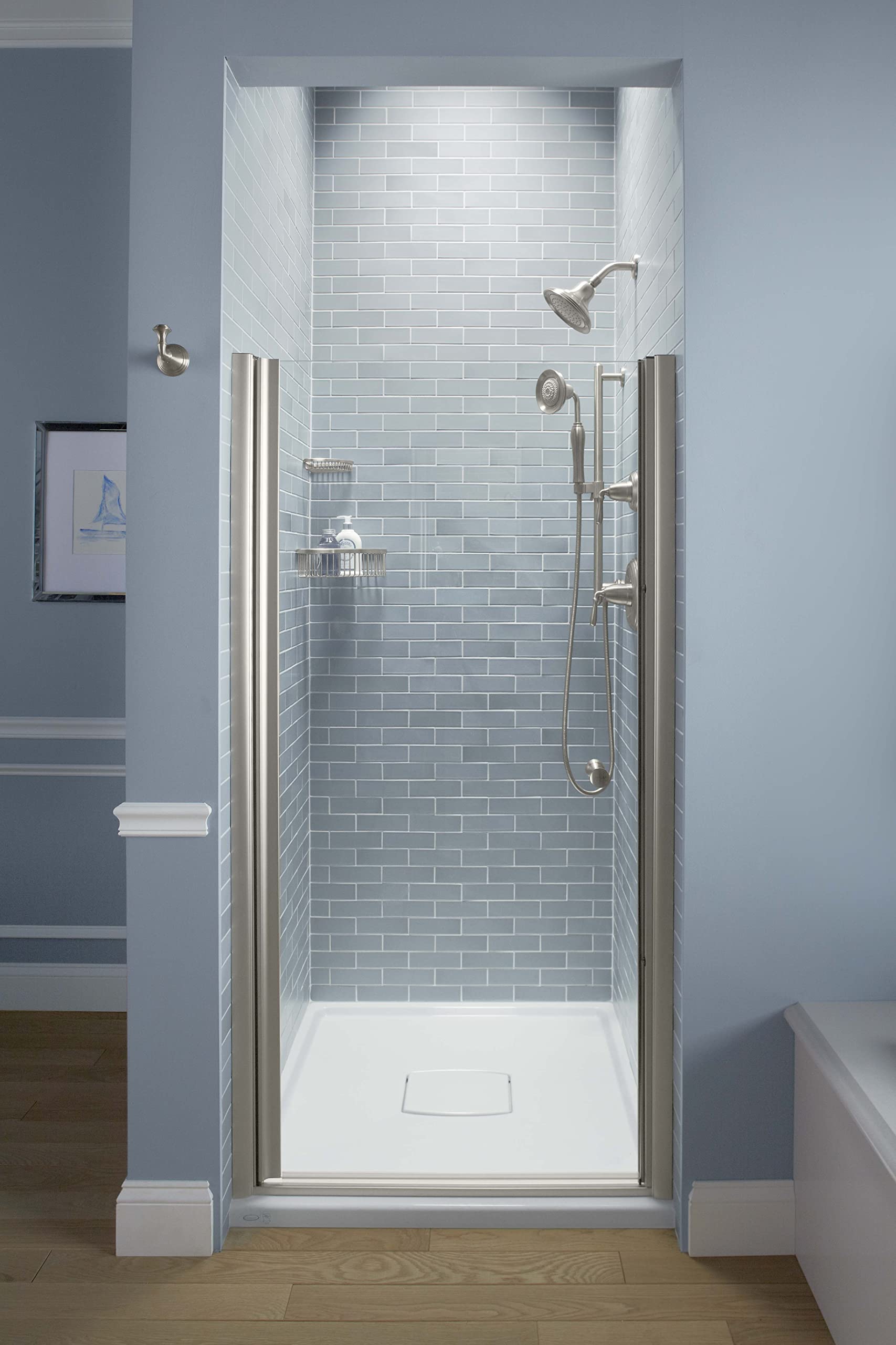 Kohler 1897-S Purist -Shower Basket, Large, Polished Stainless [B00286Bz2Q]