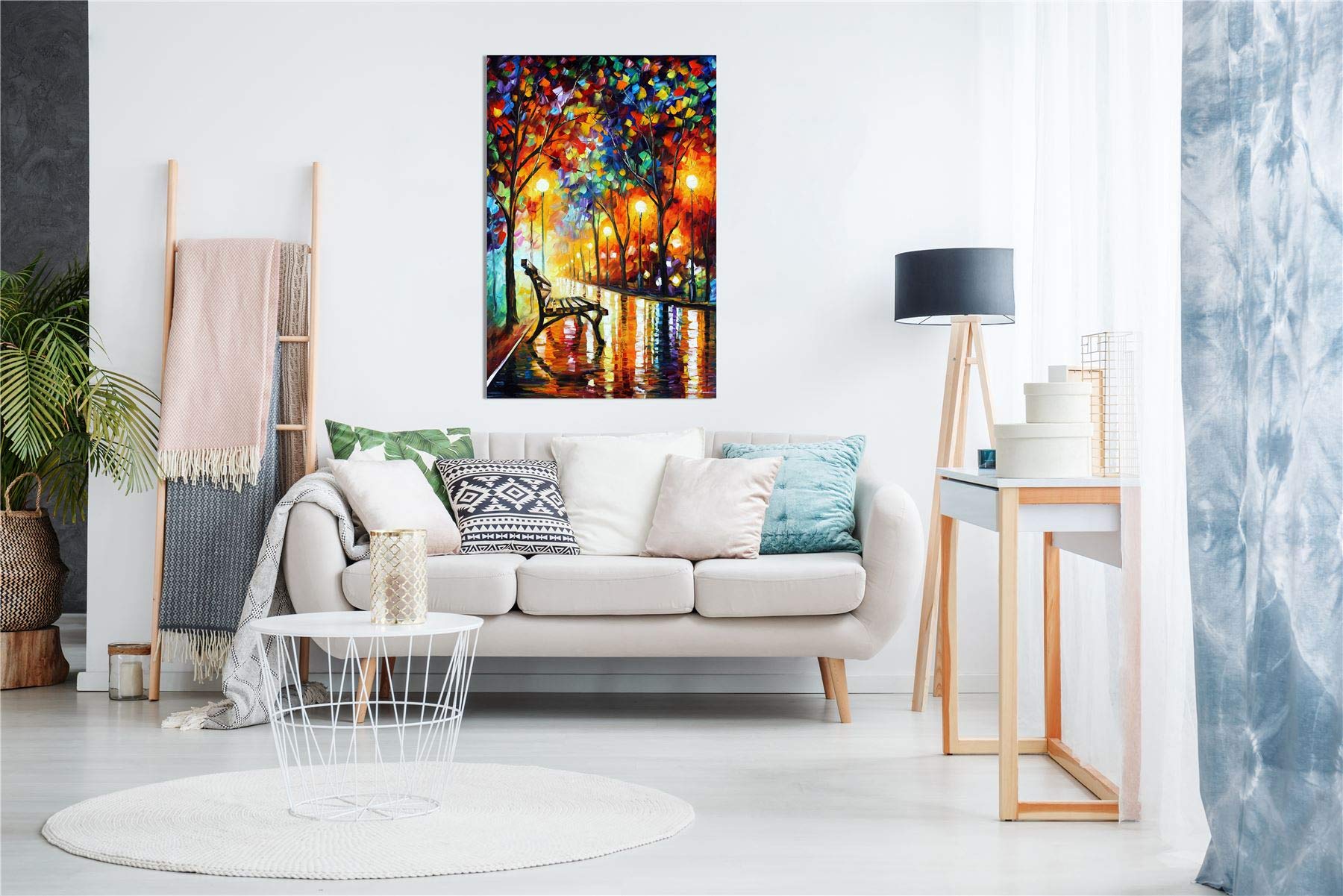 Panther Print Canvas Print, 76X51 Cm (30X20In), Loneliness Of Autumn