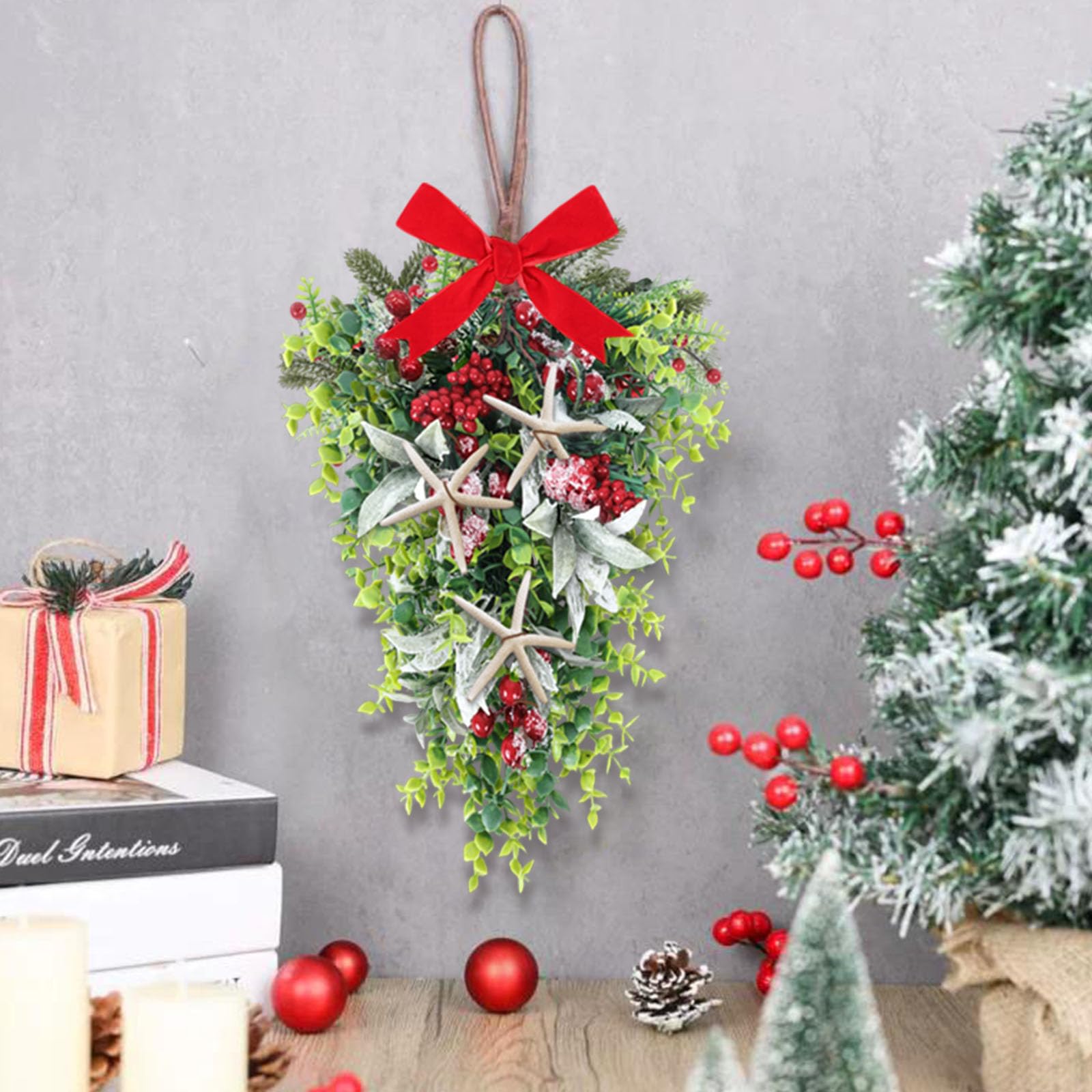 6 Pcs 3 Inch Fall Floral Wreaths Autumn Harvest Sunflowers Pumpkins Leaves Berries Hanging Candle Rings Wreath Mini Thanksgiving