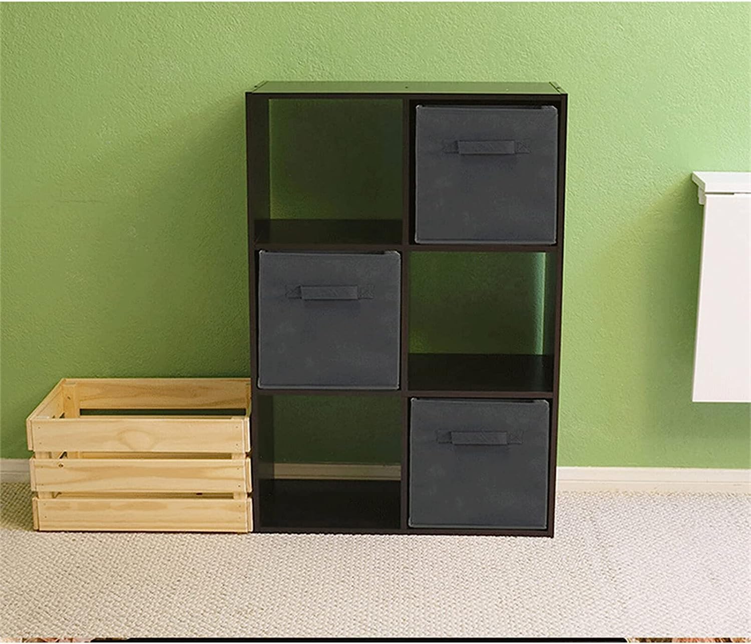 Lukzer 1Pc Folding Storage Bins Or Books Underwear Bra Socks Clothes Organizer Box Space Saving Multipurpose Basket For Storing 