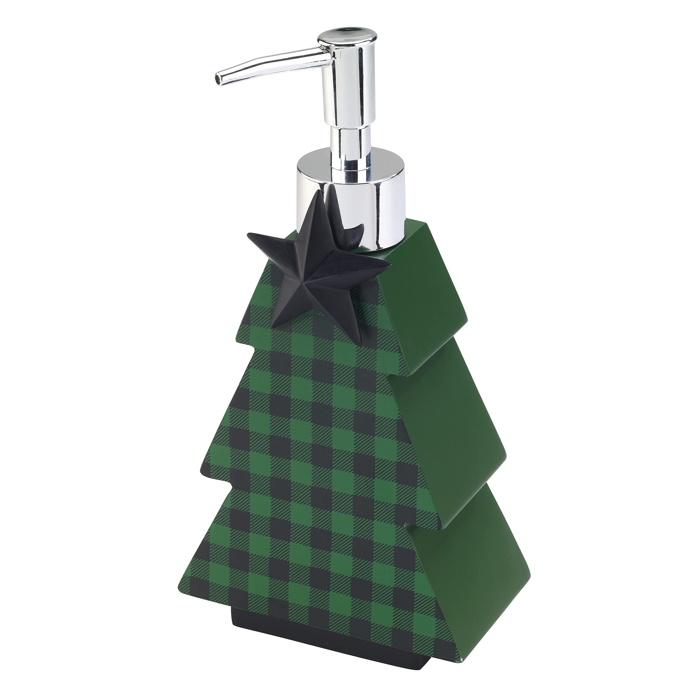 Avanti Linens - Lotion Pump, Resin Countertop Accessories, Christmas Decorations (Tis The Season Collection)