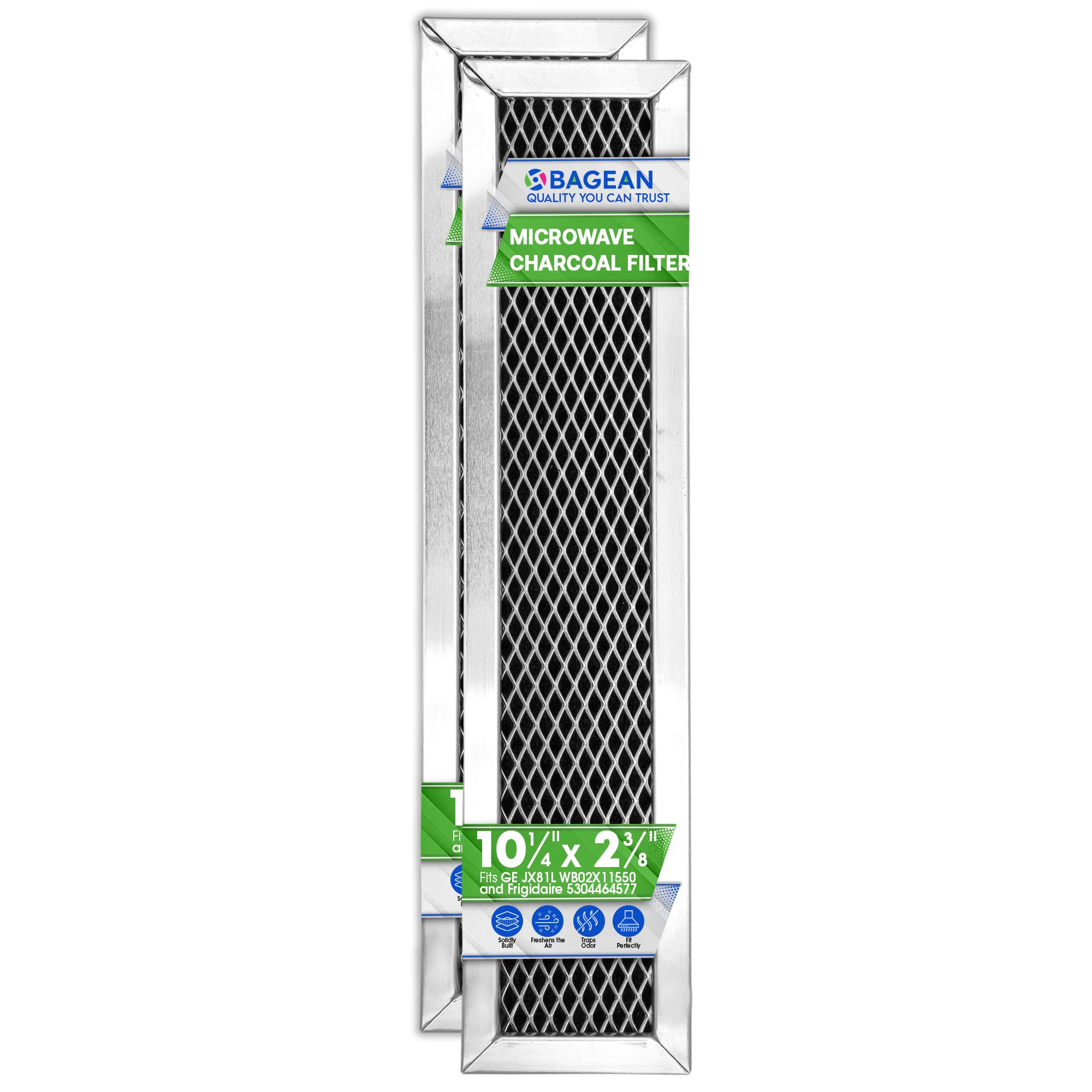 Microwave Filter Replacement 10.3'' X 2.35'' For Ge Jx81L Wb02X11550 Frigidaire 5304464577 Microwave Charcoal Carbon Filter - Fr