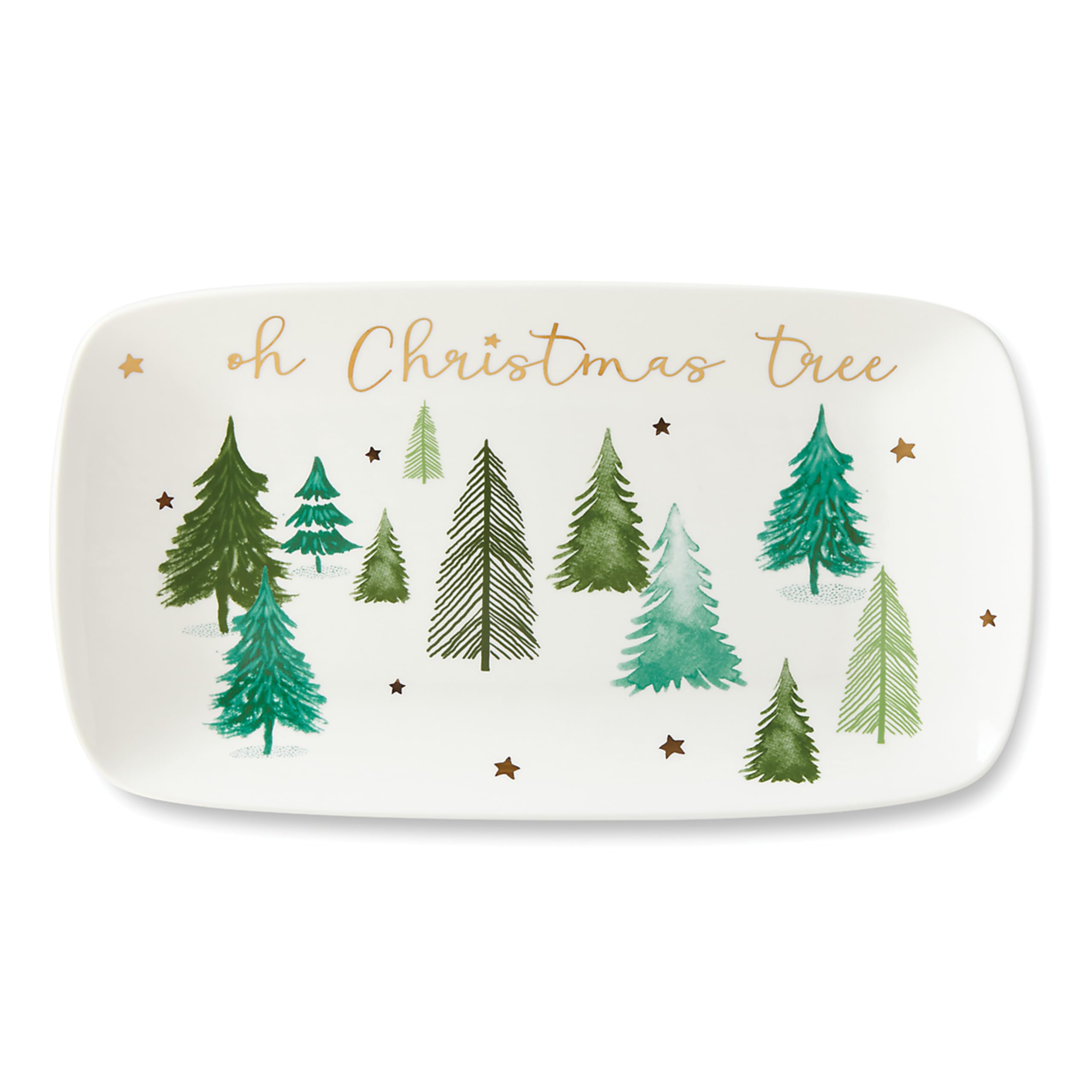 Lenox 885761 Balsam Lane Hors DOeuvre Tray, Christmas & Holiday Hosting