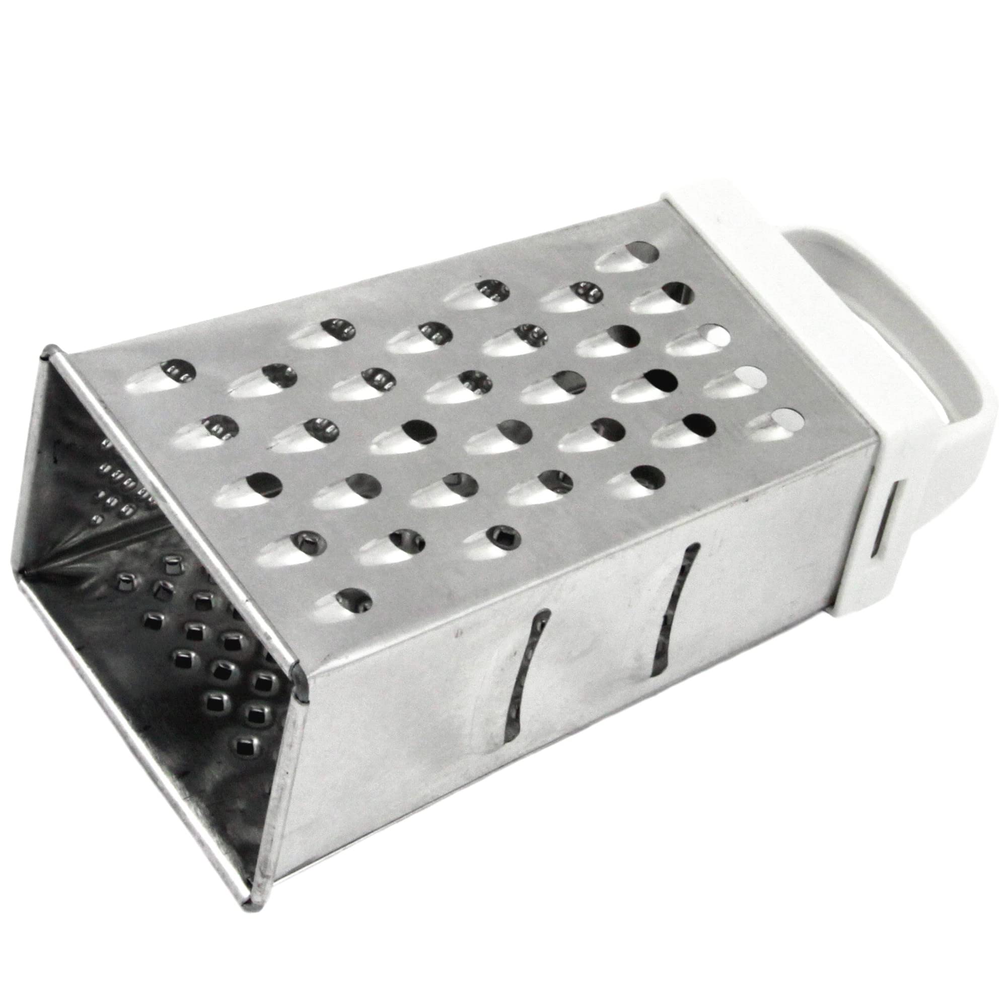 Chef Craft Tin-Plated Pyramid Grater, 6.75 Inches In Length, Stainless Steel