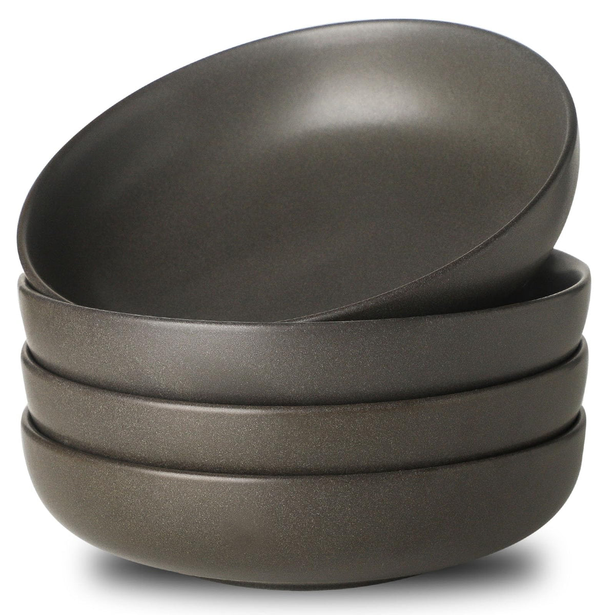 Tikooere Stoneware Pasta Bowls, 34 Oz Large Salad Bowls Set Of 4, Ceramic Serving Bowls For Ramen, Pasta, Fruit, Cereal, Dinner,