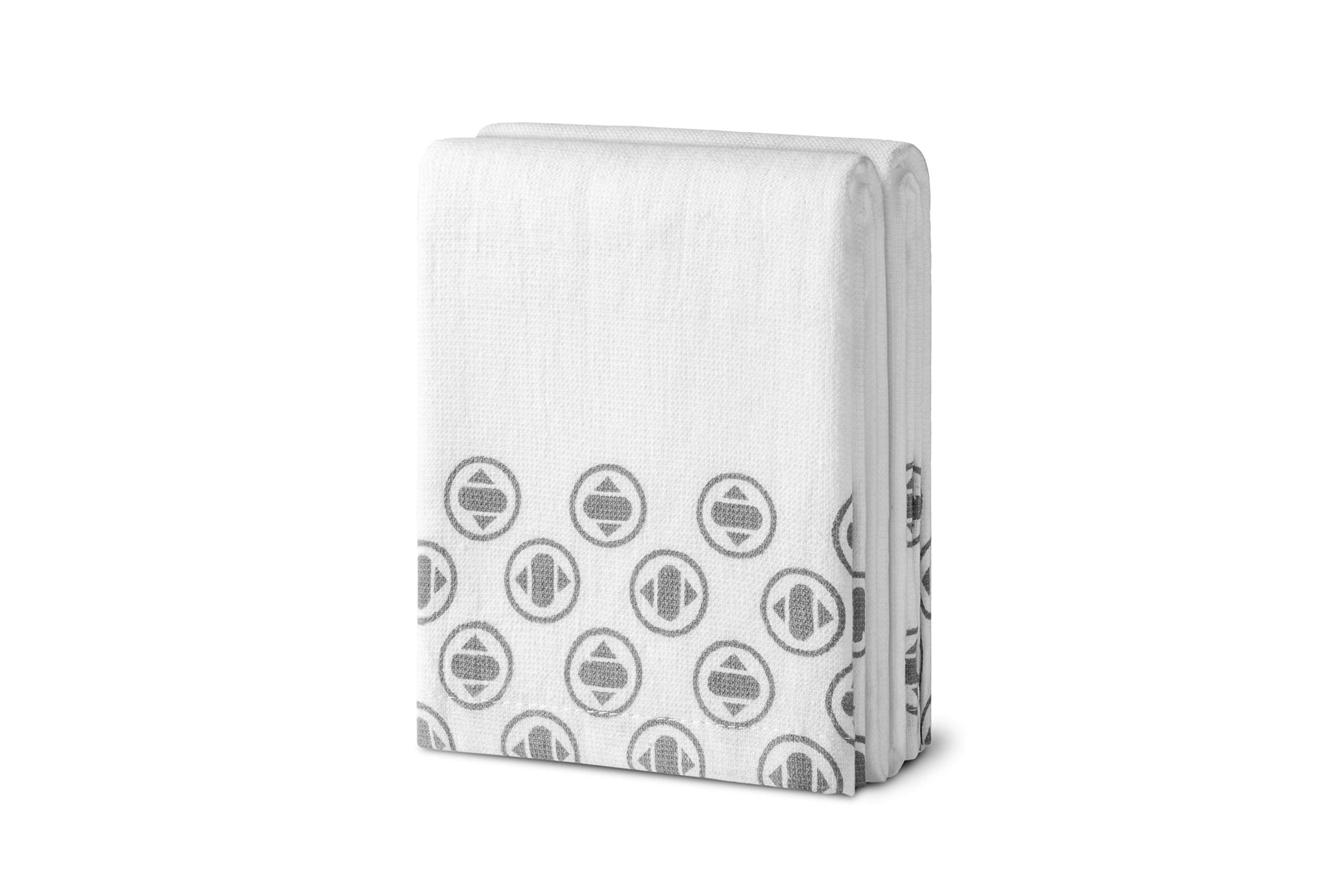 Skura Style Towel Ta-Da! 100% Cotton Dual Sided Super Absorbent Kitchen And Dish Towel Set - 2 Count