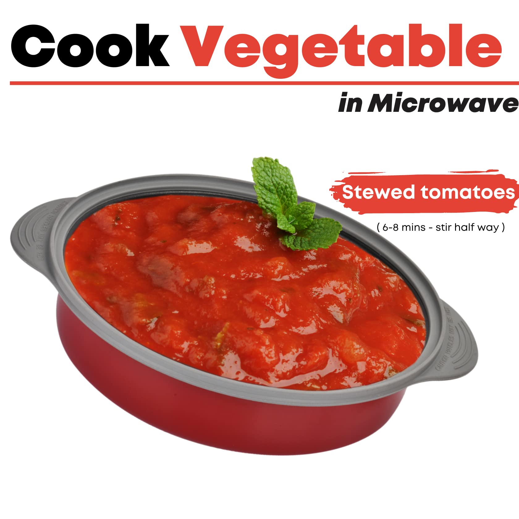 Maconee Microwave Frying Pan Skillet, Grill & Crisper Pan With Lid Allows You To Fry, Sizzle, And Brown Foods In The Microwave,