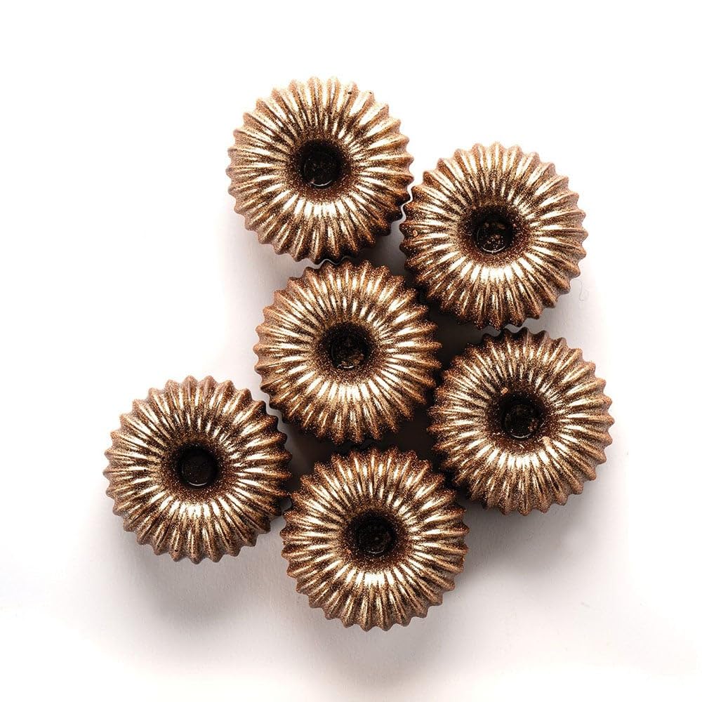 Silikomart Silicone Mould Choco Crown, Brown, 22.149.77.0065, 9 Ml X 11