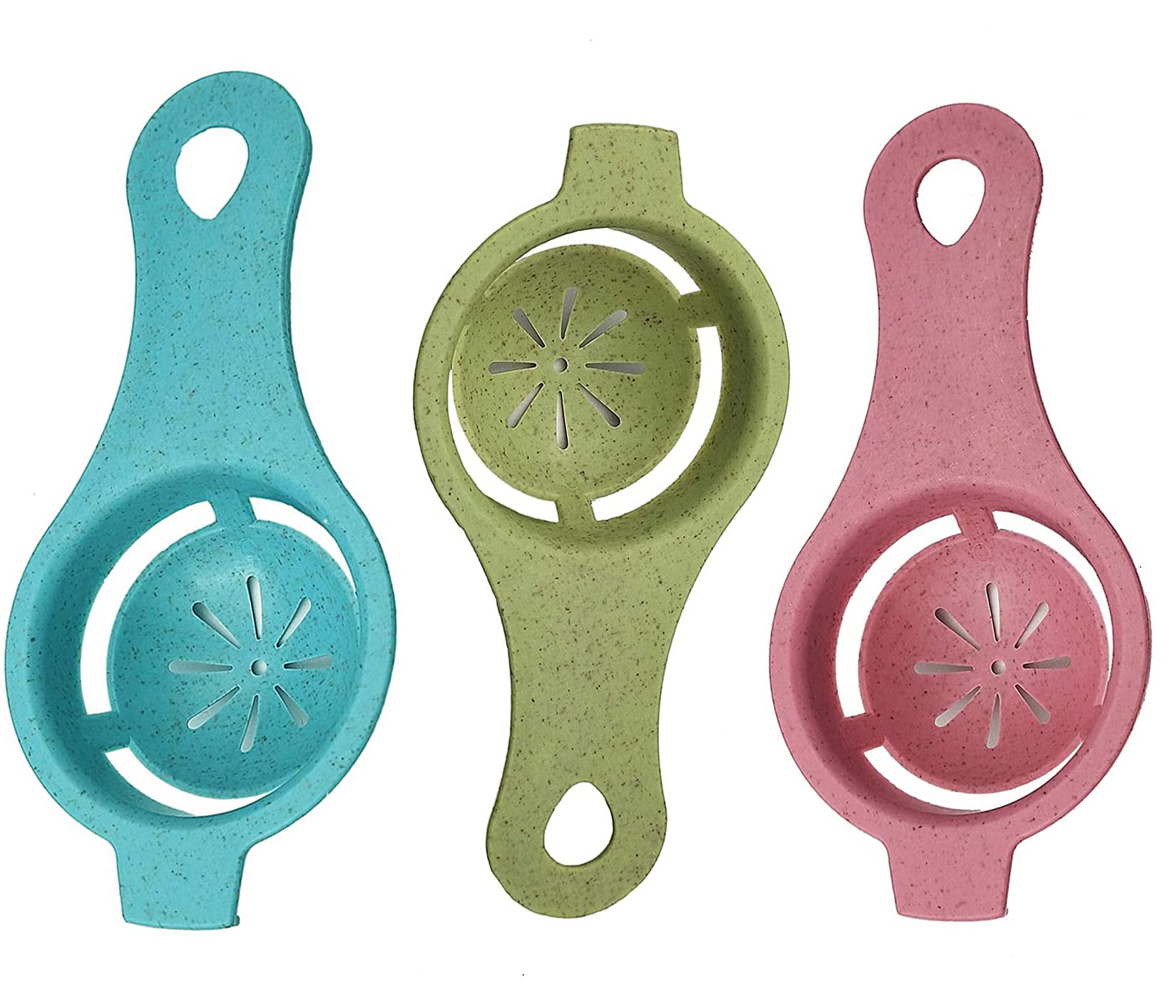 Bamutu 3Pcs Egg Separator Egg Yolk White Separator Egg White Separator Egg Whites Strainer Filter Divider Egg Separator Tool Kit