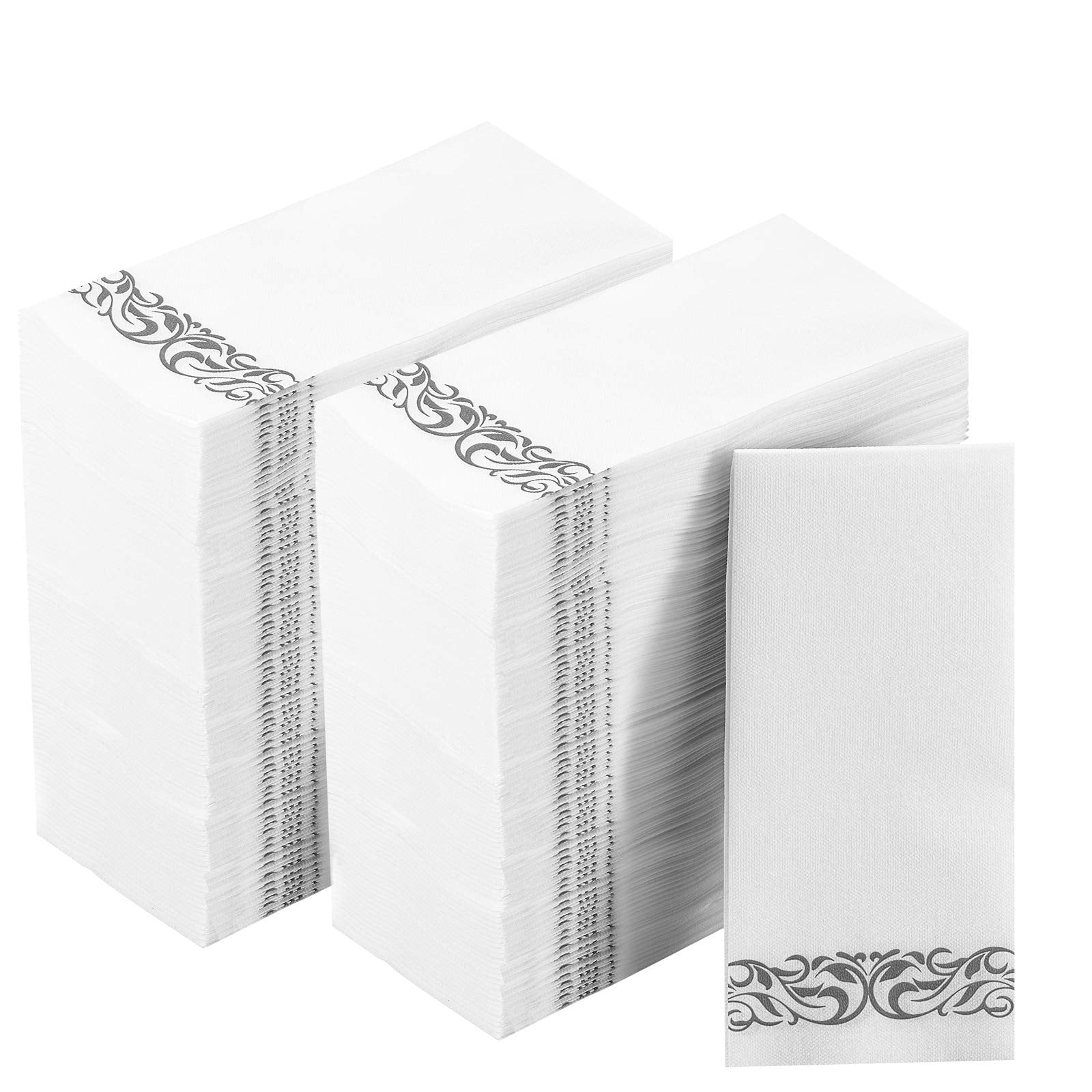 [400 Pack]Vplus Paper Napkins Guest Towels Disposable Premium Quality 3-Ply Dinner Napkins Disposable Soft, Absorbent, Party Nap