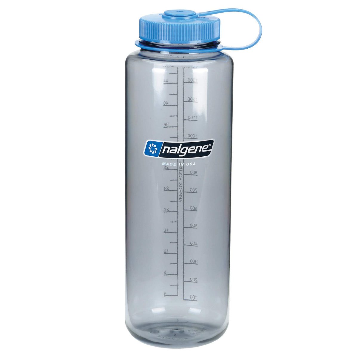 Nalgene HDPE Wide Mouth Water Bottle Gray 48 Oz Homenkitchenshop nalgene-hdpe-wide-mouth-water-bottle-gray-48-oz-homenkitchenshop