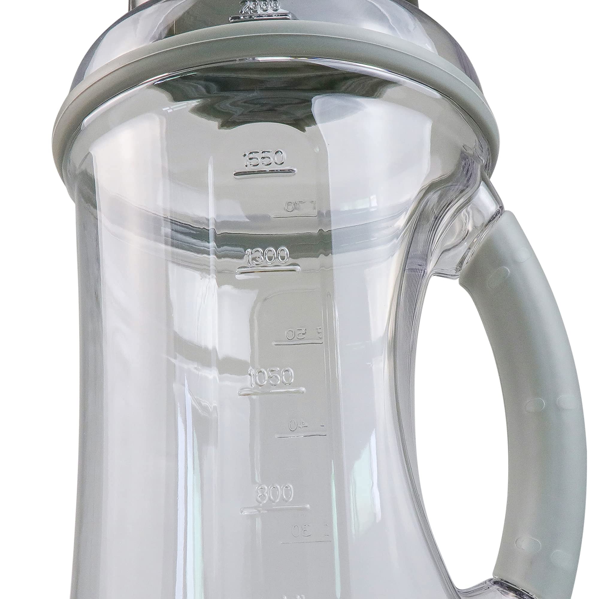 Flash Popup 70Oz Sport Water Bottle With Twist Off Lid Clear Bottle Leakproof Water Jugs Half A Gallon Bottle