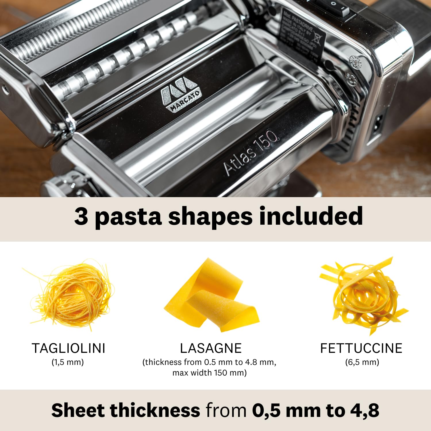 MARcATO Atlas Pasta Machine Electric Motor Attachment