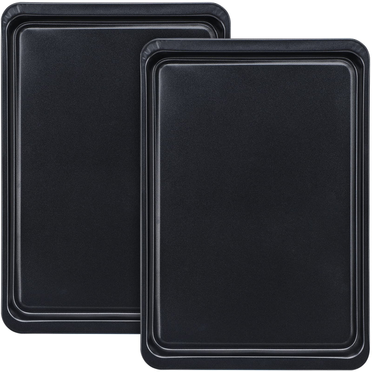 Beasea Baking Sheet 2 Pack, 10X14.6 Inch Cookie Sheet Nonstick Carbon Steel Baking Sheet For Oven Pans Baking Tray Cooking Sheet