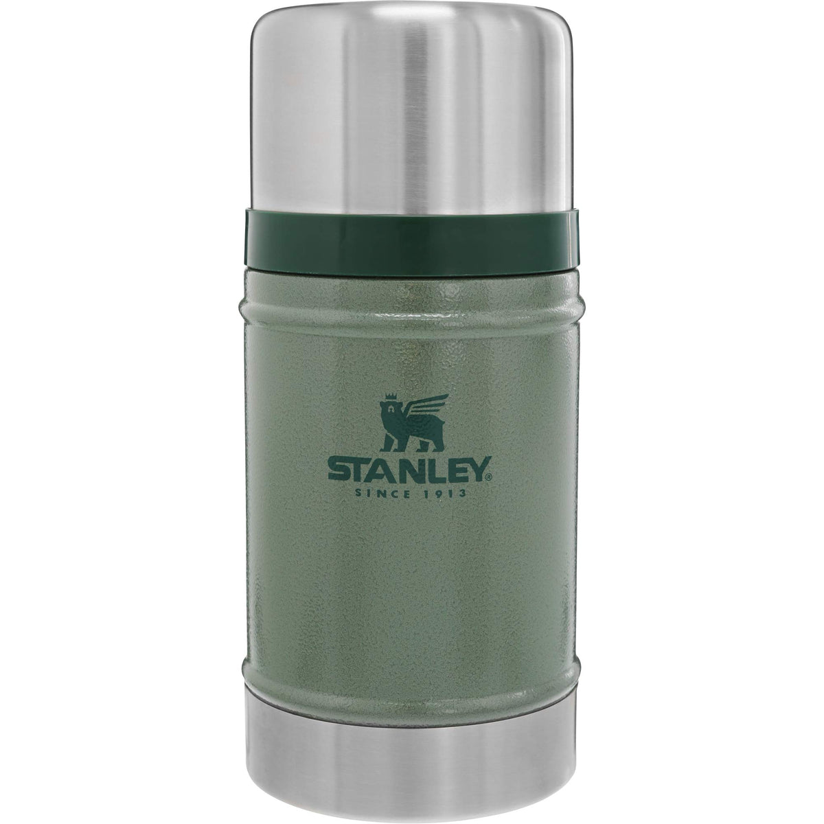 Stanley Classic 24 Oz. Hammertone Green Stainless Steel Vacuum Insulated Food Jar