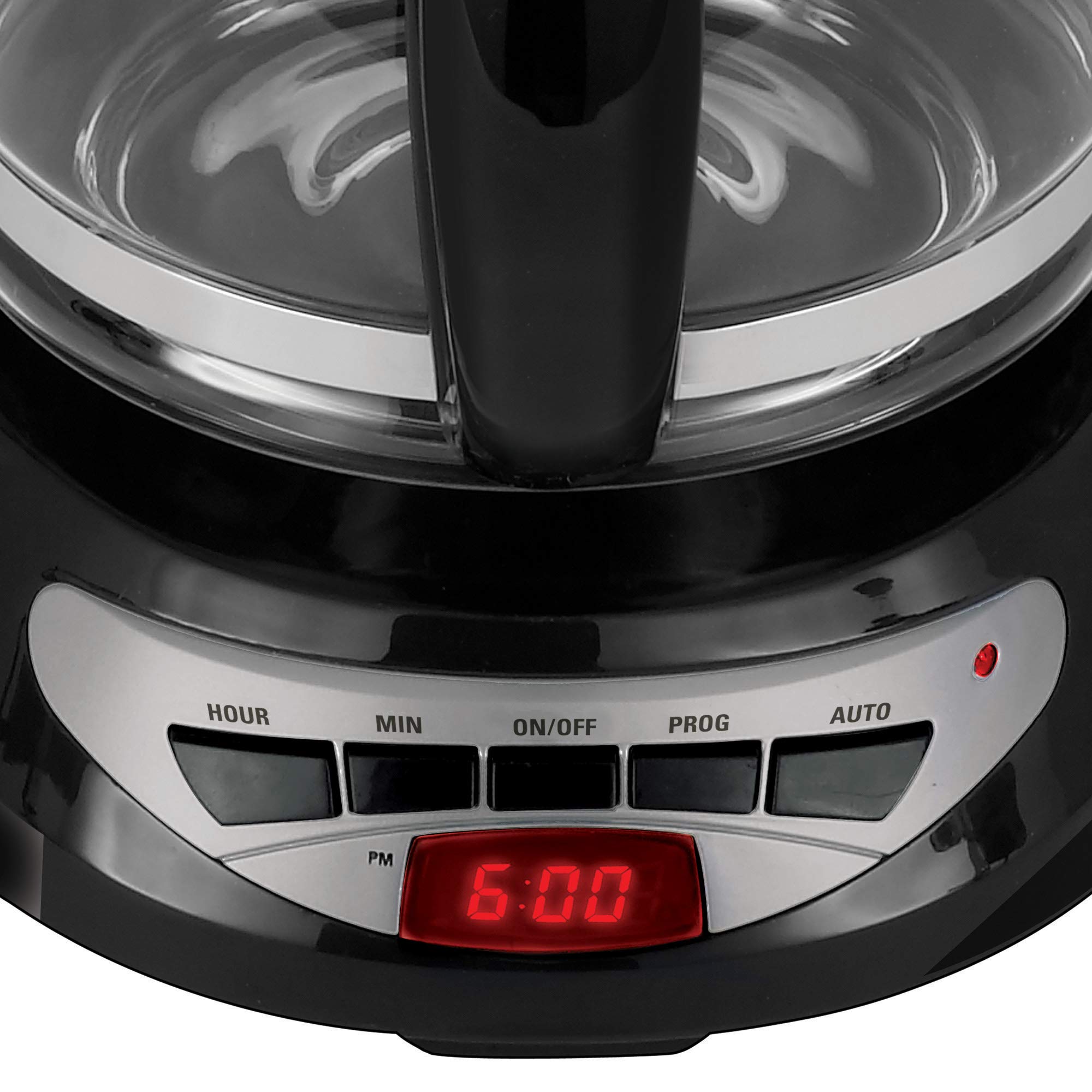 Black+Decker 12-Cup Programmable Coffee Maker, Dcm100B, Duralife Carafe, Easy-View Water Window, Removable Filter Basket