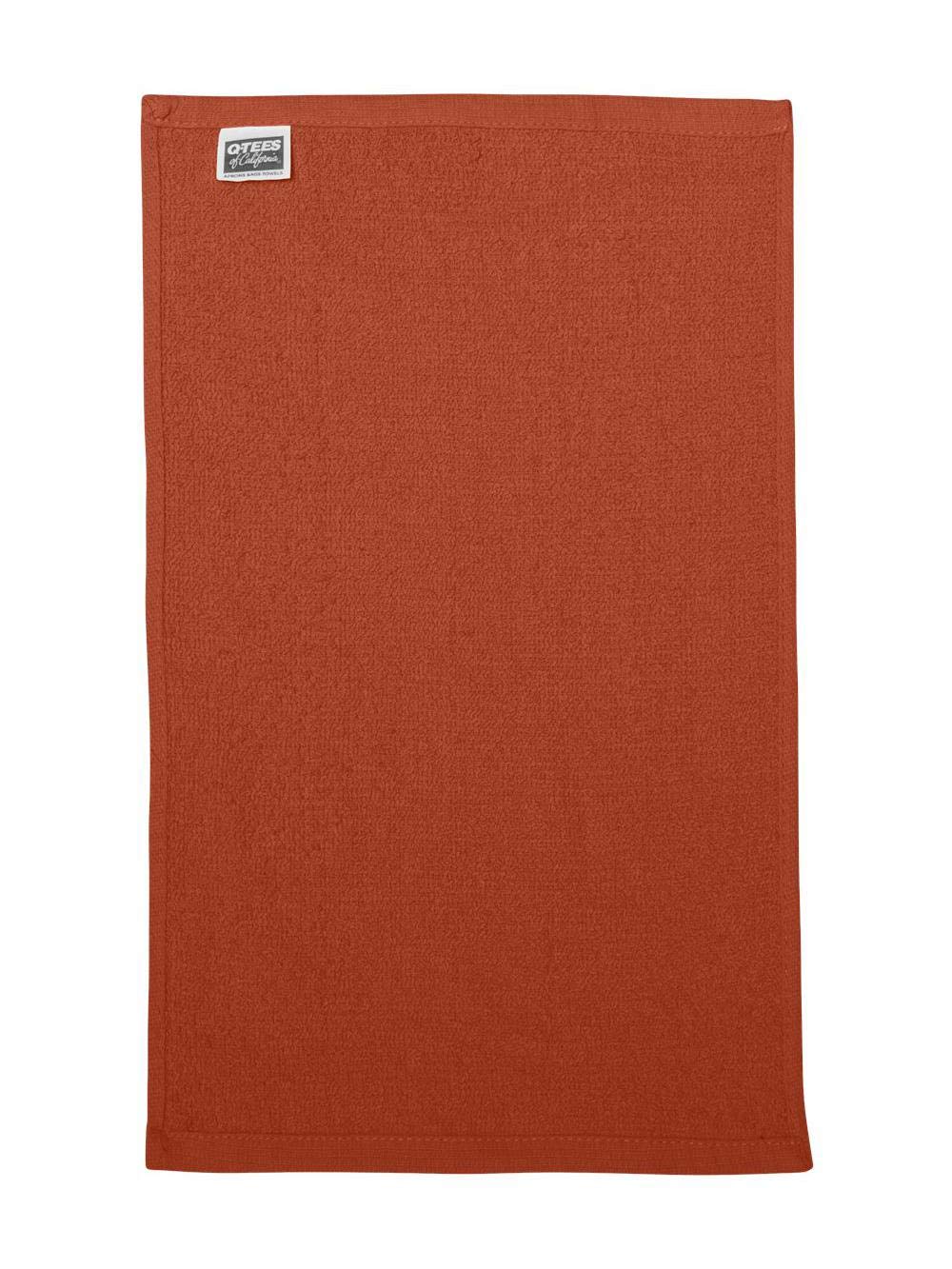 Q-Tees Budget Rally Towel - Orange  One Size