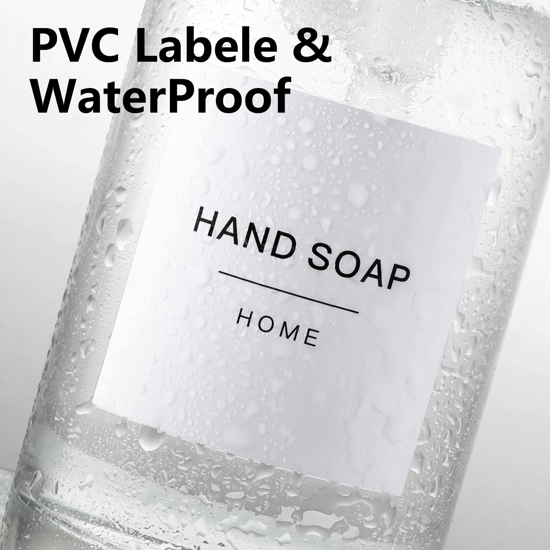 180 Minimalist Laundry Labels for Jars  Laundry Stickers for Containers  Cleaning for Laundry Room Spray Bottles and Household Organization  Waterproof and Easy to Stick and Peel