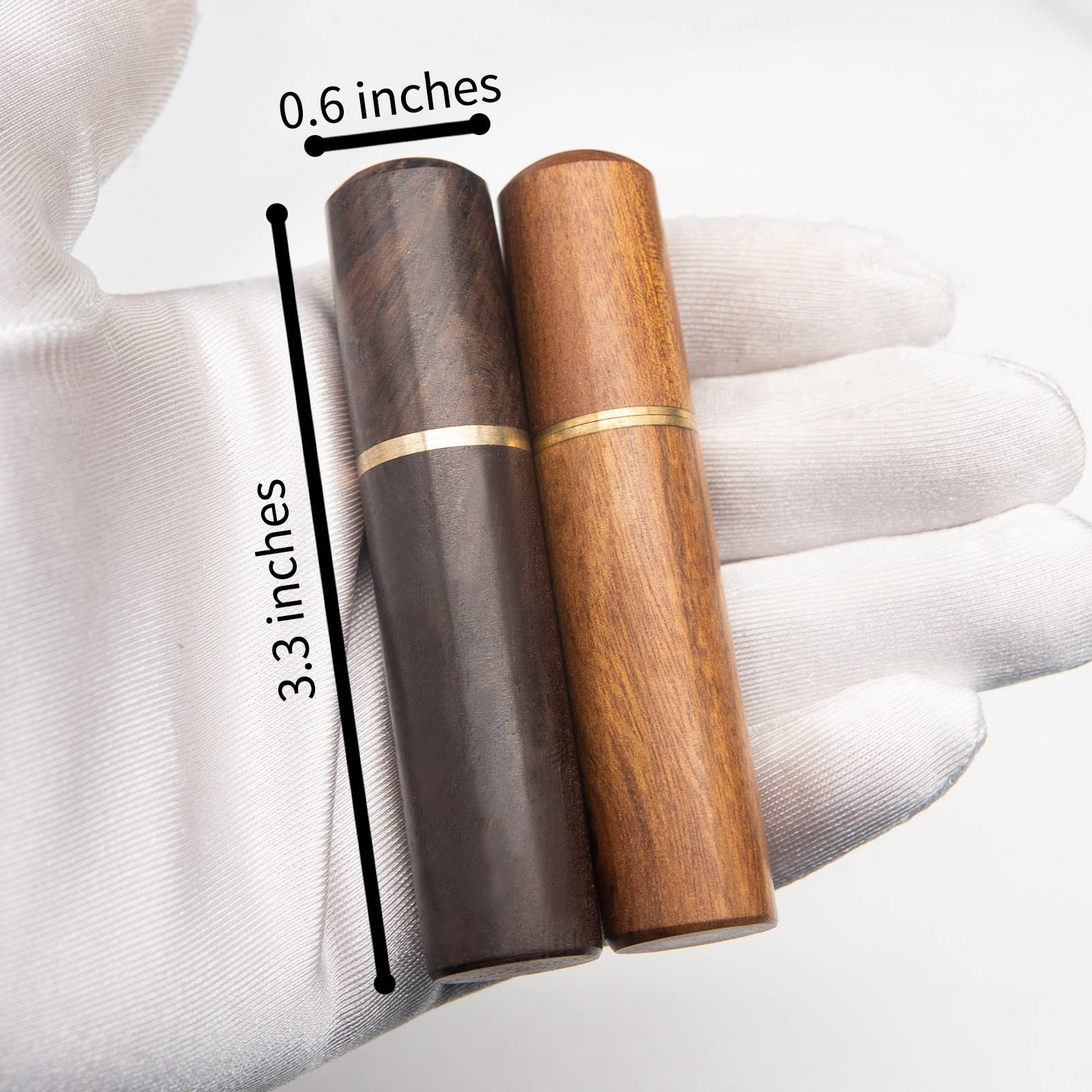Huwane Toothpick Holder Portable Wood Toothpick Case Waterproof Handmade Craft Toothpick Pocket Box for Storage Toothpick  Needle  Pill  Bead  Ear Pick  Cotton Swab and Other Small Object (4 Packs)