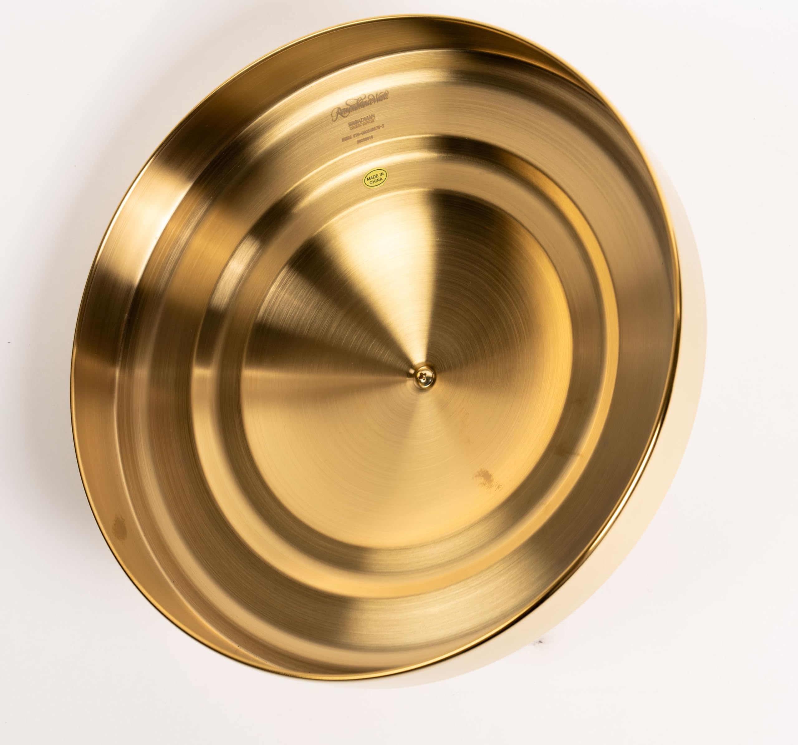 Broadman Church Supplies Remembranceware Communion Tray Cover, Brass