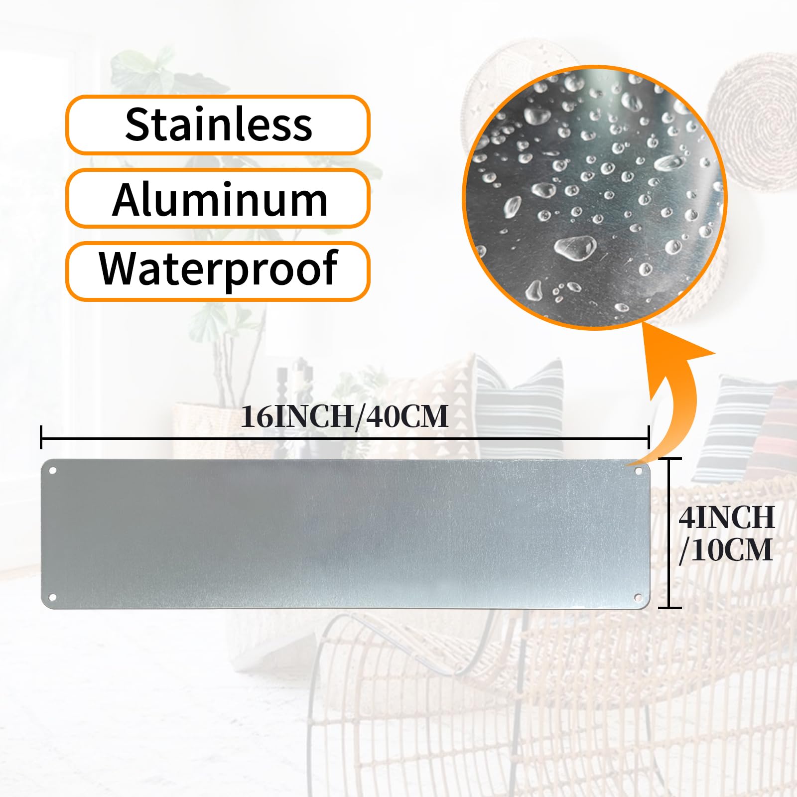 TREEPERI Vintage On Beach Time Street Sign Wall Decor Metal Tin Signs for Bar Home Bedroom Garage