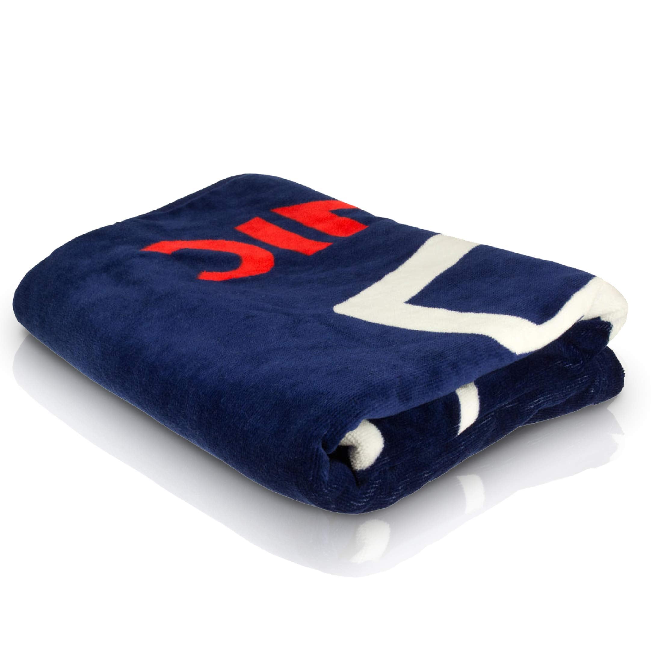 Getdigital Bath Towel 42 Don'T Panic - Large Beach Towel For The Hitchhiker'S Guide To The Galaxy Fans - 55 X 28 Inch, 100% Cott