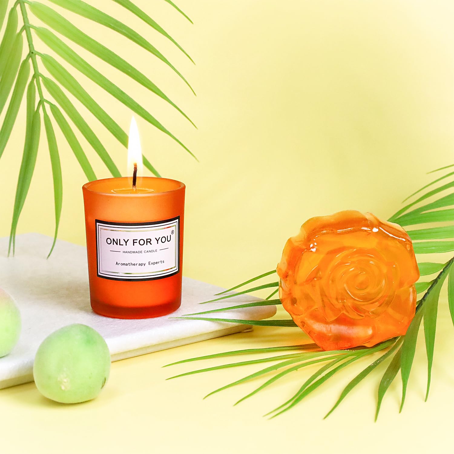 youlifafa Lavender Spa Gift Basket Set - Large Orange Gift Box for Women, Mom, Wife, Girlfriend - Perfect for Mother's Day, Birthdays, Christmas
