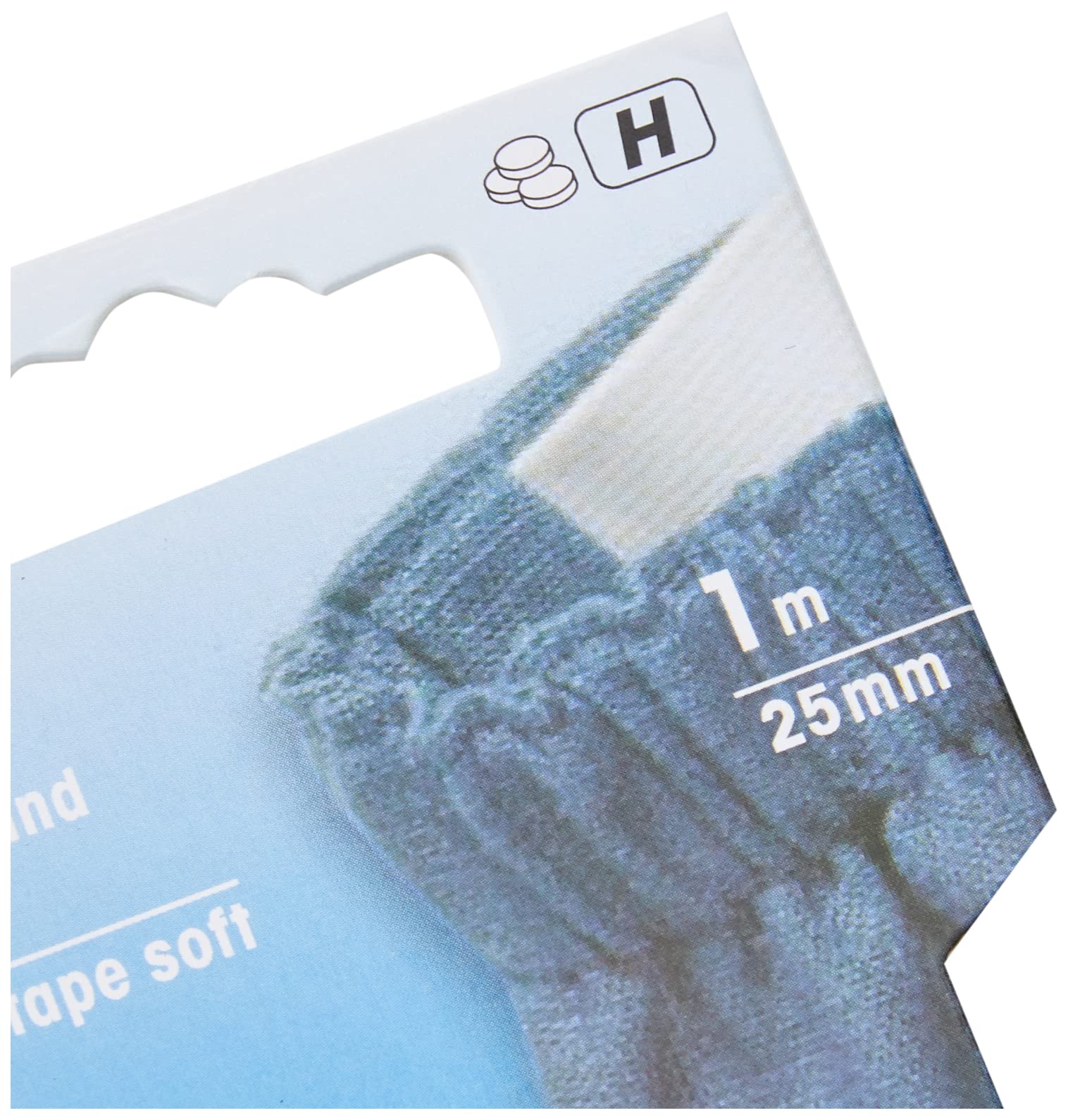 Prym 955375-1 Elastic Tape, 25Mm, Black