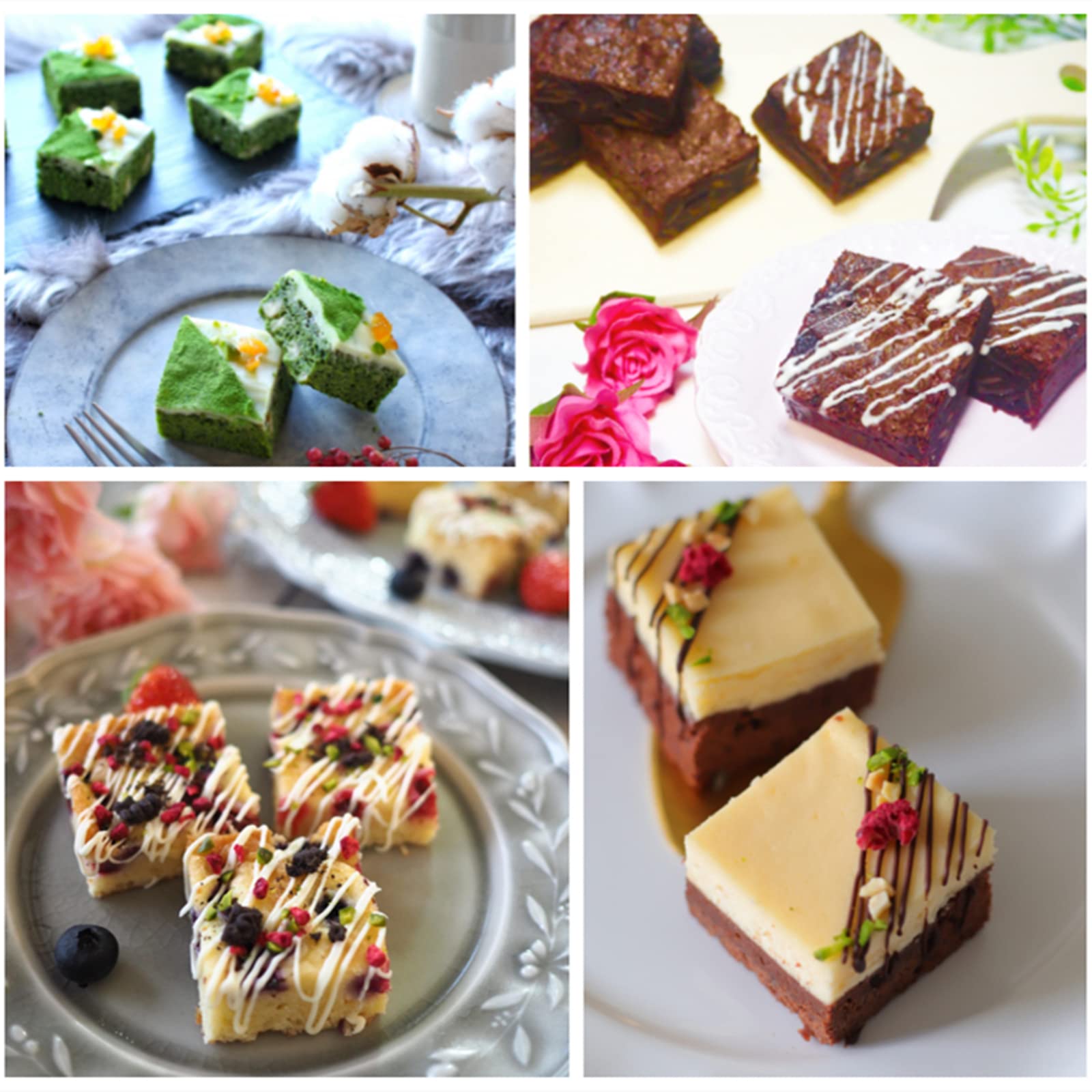 Elesinsoz 6 Cup Brownie Bar Pan Square Muffin Cupcake All Edge Corner Individual With Dividers Nonstick Cornbread Mini Small Bre
