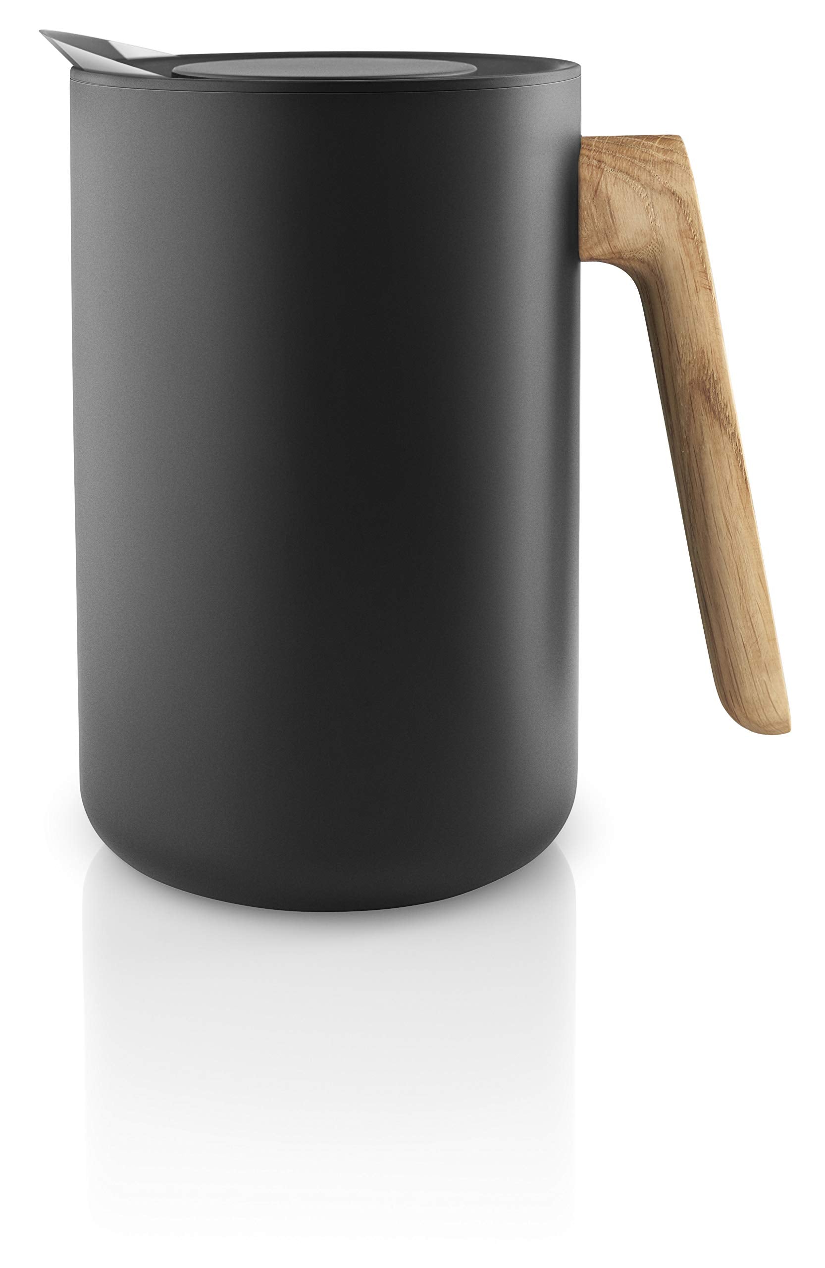 Eva Solo | Nordic Kitchen Thermo Cafeti  Re Stainless Steel Vacuum Jug With A Oak Wood Handle | Danish Design, Functionality & Q