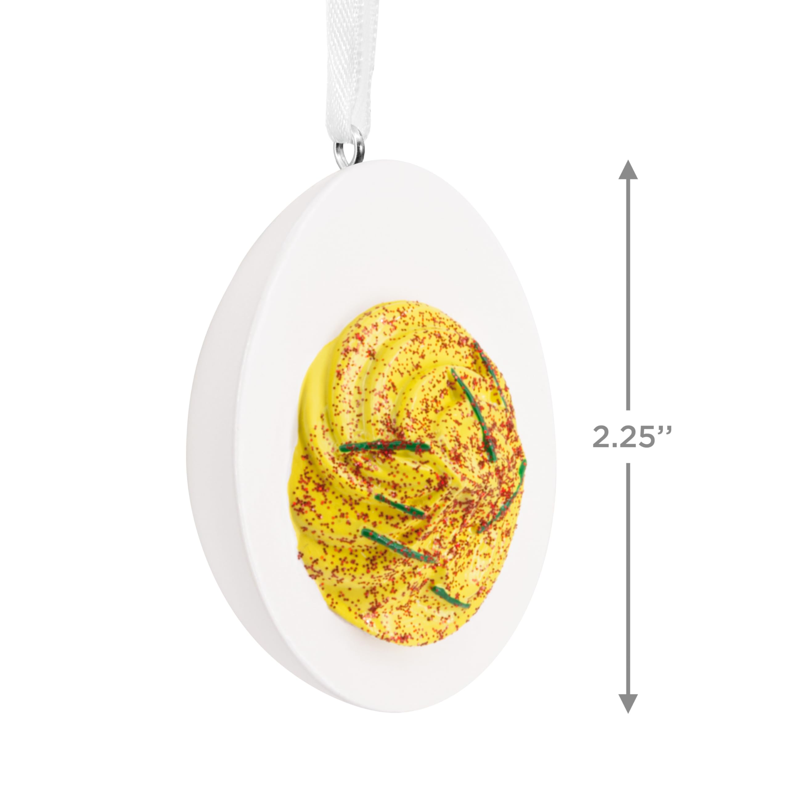 Hallmark Deviled Egg Christmas Ornament, Food Gifts
