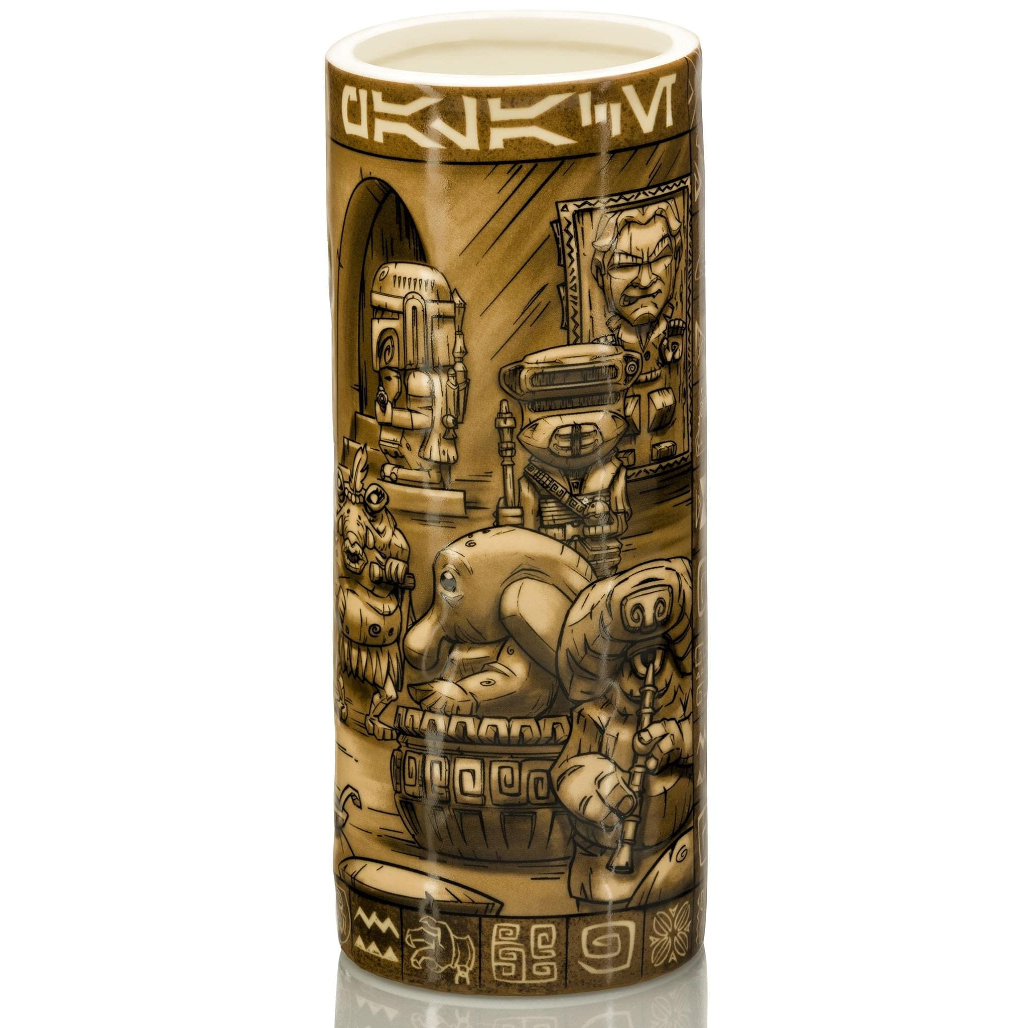 Geeki Tikis Star Wars Jabbas Palace Scenic 24 Ounce Ceramic Tiki Mug