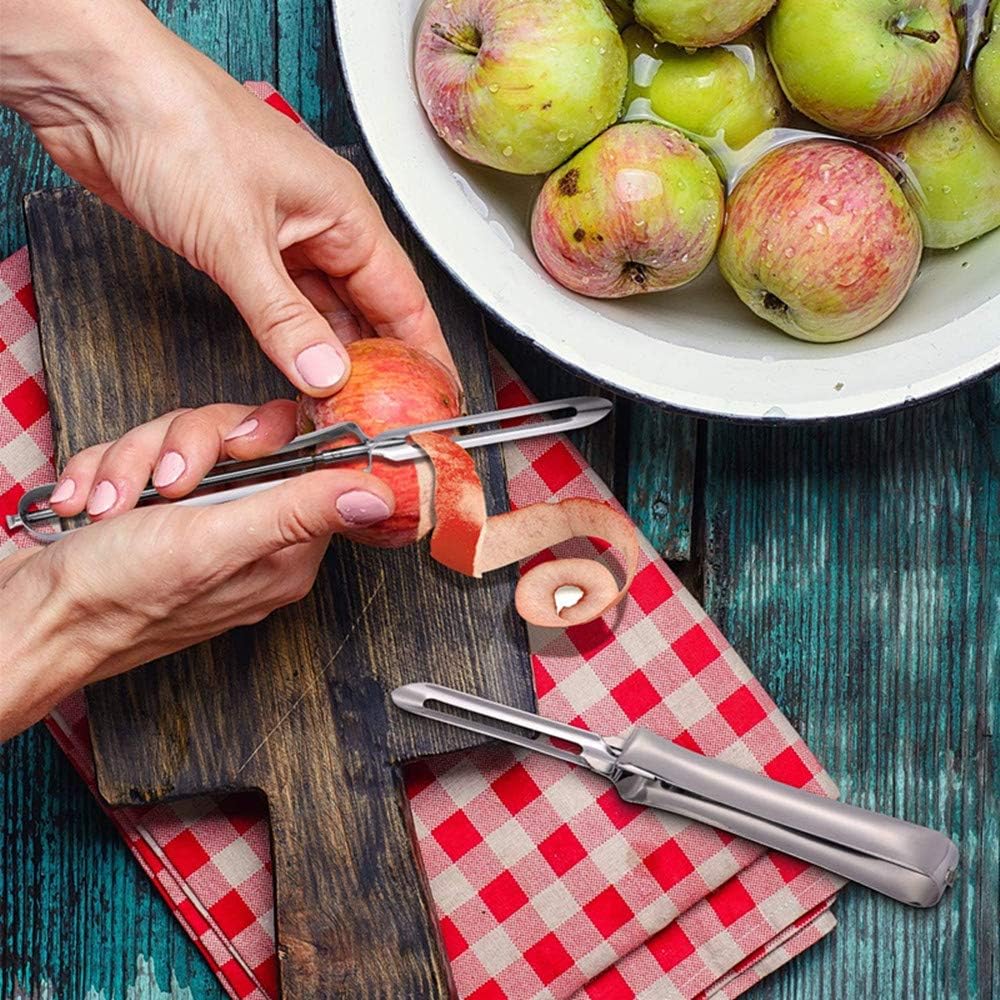 Aniso Kitchen Vegetable Peeler Stainless Steel Rotary Peeler For Vegetable And Carrot Fruit