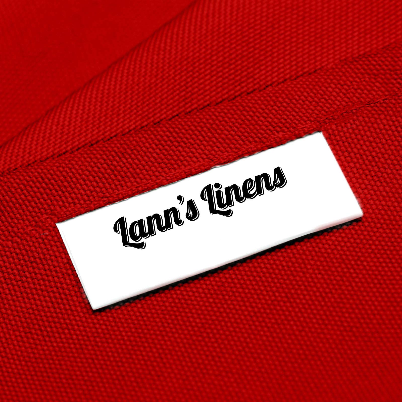 Lann'S Linens - 6' Premium Fitted Tablecloth For 72'' X 30'' Rectangular Table - Wedding/Banquet/Trade Show - Polyester Cloth Fa