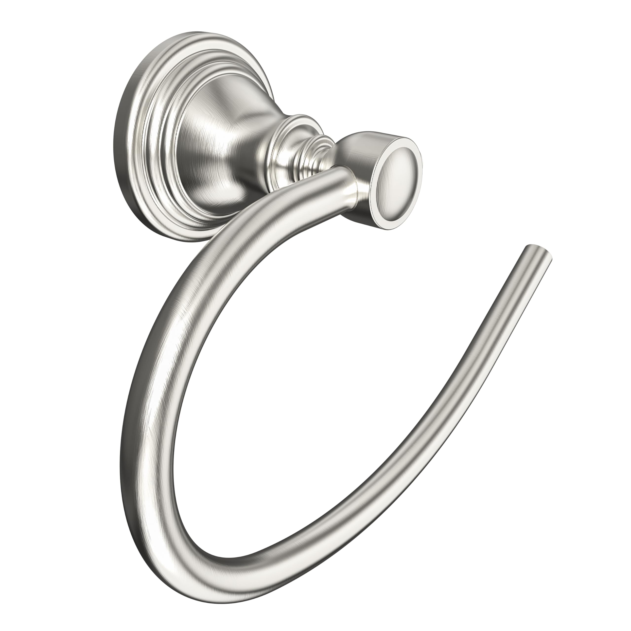 WZKALY Towel Ring, Stainless Steel Hand Towel Holder for Bathroom Wall Mount, Heavy Duty Towel Hanger for Kitchen, Bath, RV (Bru