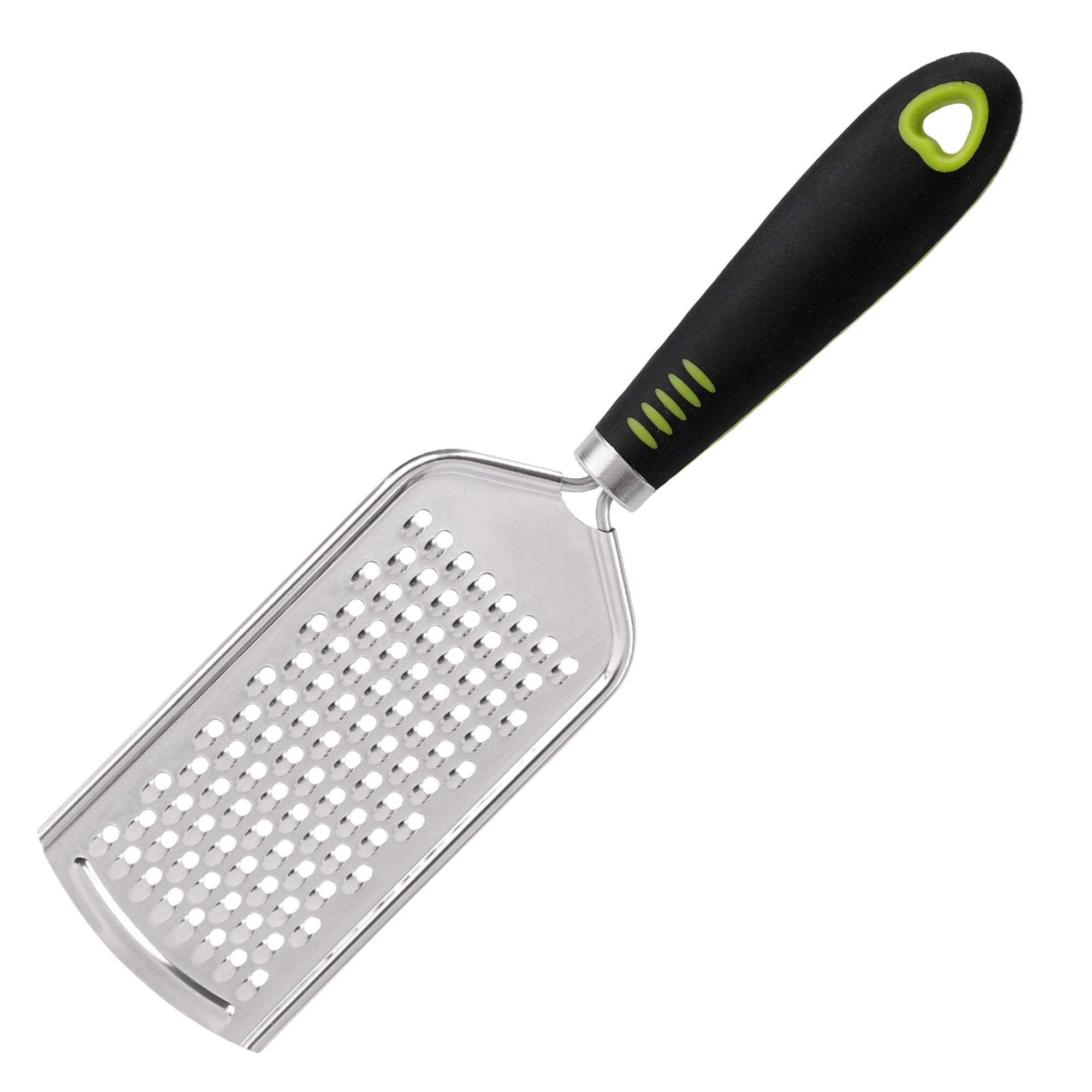 Uxcell Cheese Grater Stainless Steeel, Cheese Grater With Handle, Handheld Cheese Grater For Parmesan Cheese, Vegetables, Lemon,
