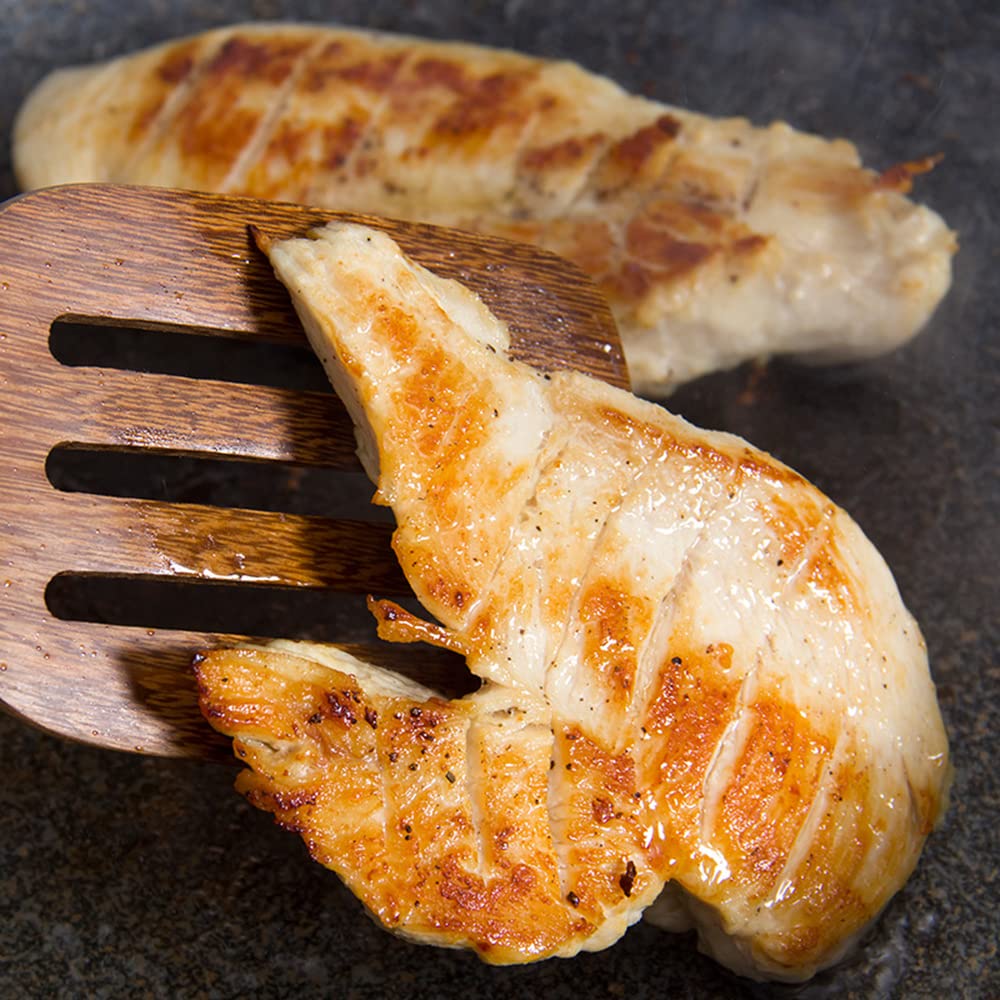 Wooden Spatula For Non Stick Cookware,Wood Utensils Set For Cooking,Long Handle Flat Frying Inclined Spatula,Healthy And High Mo