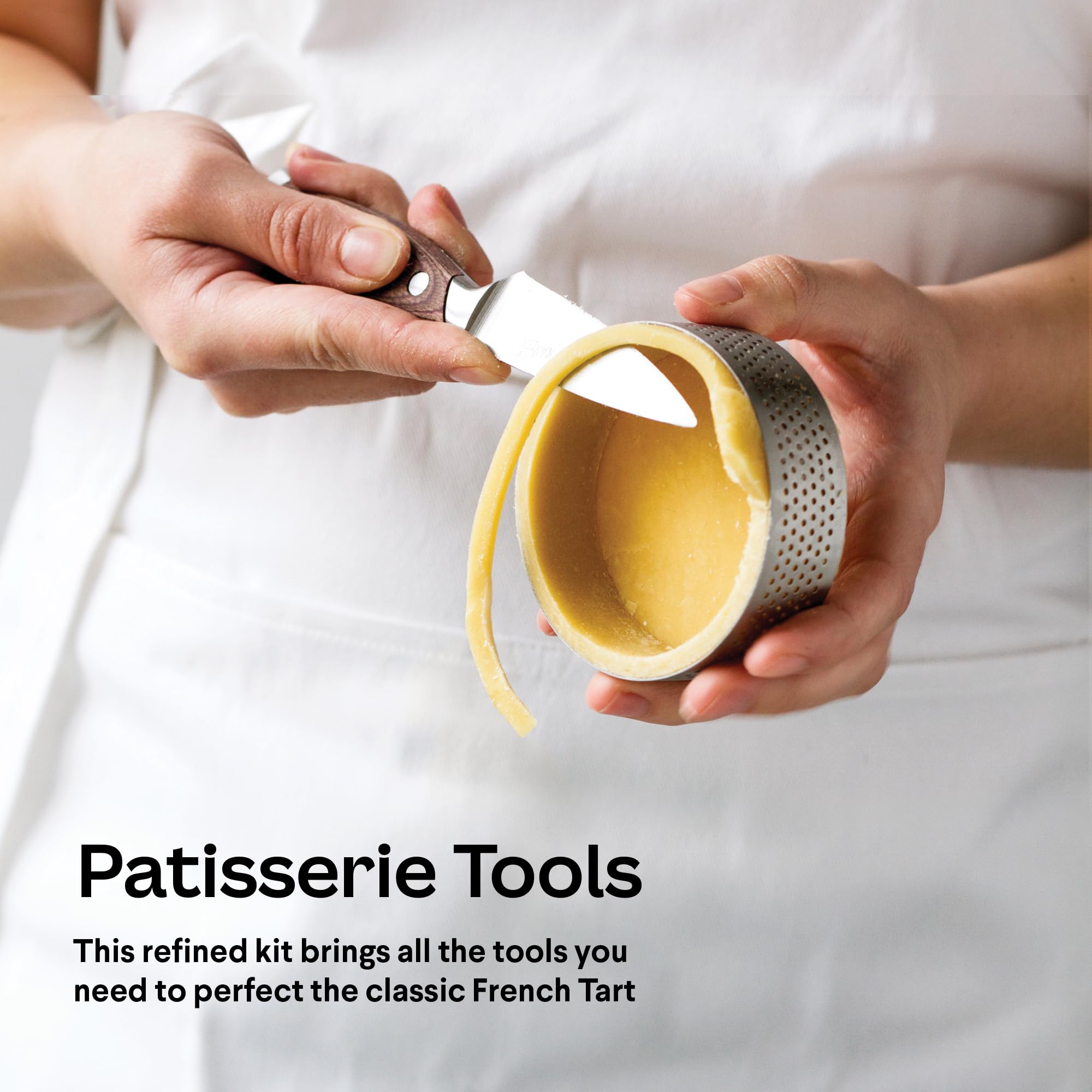 French Tart Baking Set | Mothers Day Unique Baking Gifts Kitchen Baking Supplies Present Food Making Kit For Adults & Parisian C