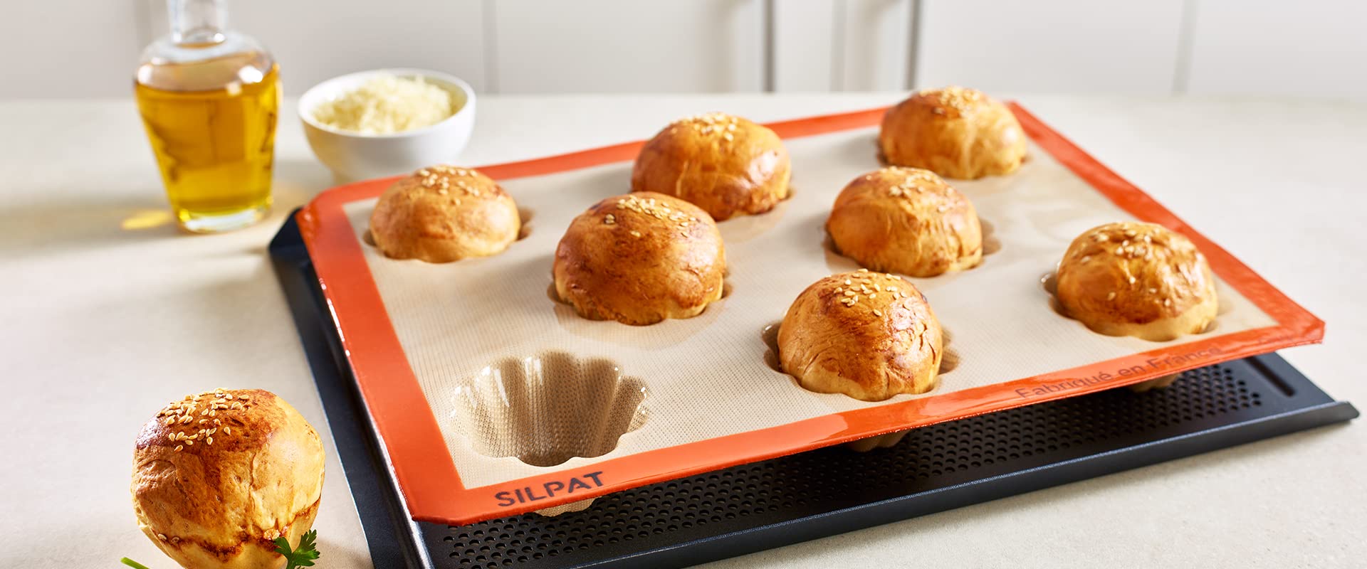 Silpat The Original Mini-Brioche Baking Molds