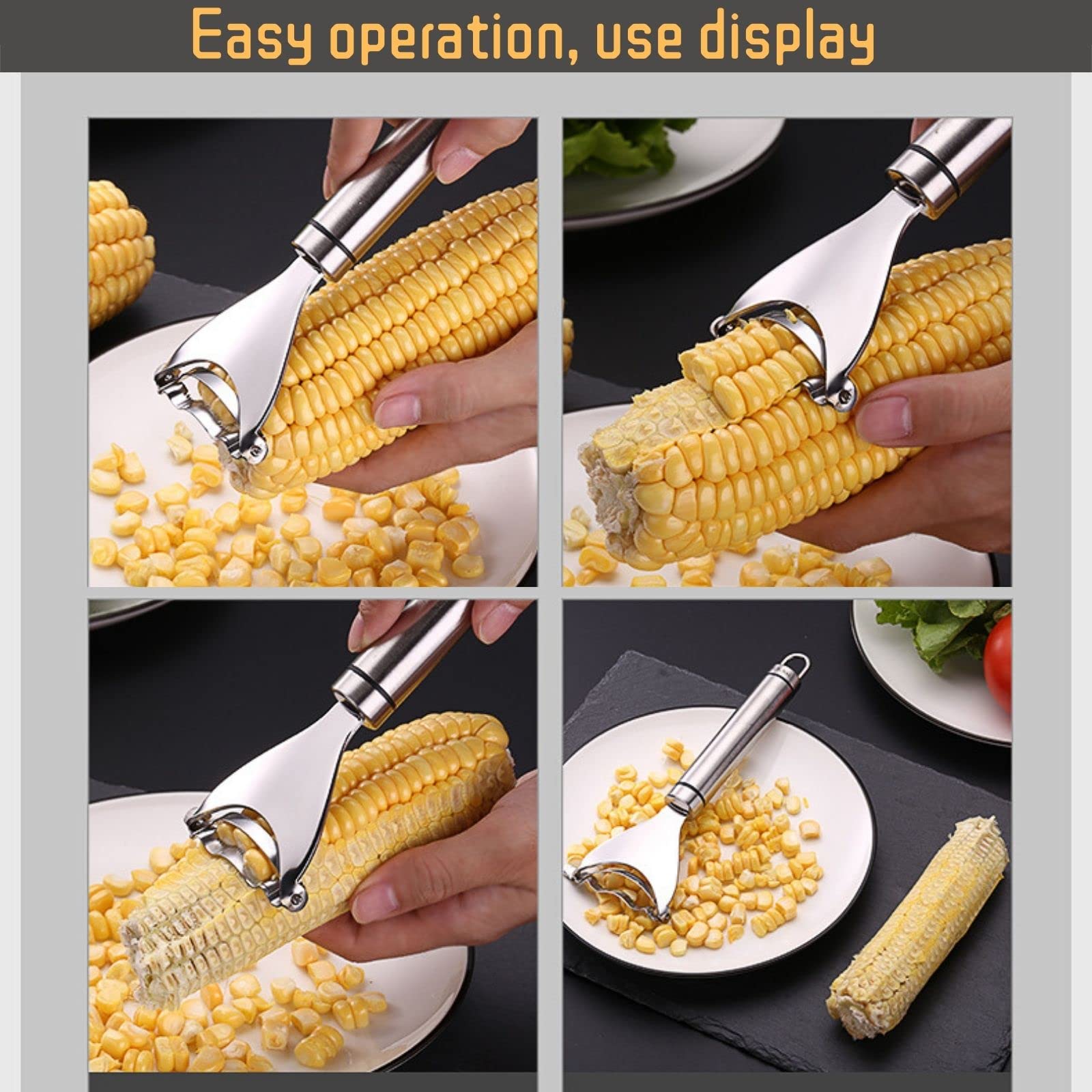 2Pcs Magic Corn Peeler