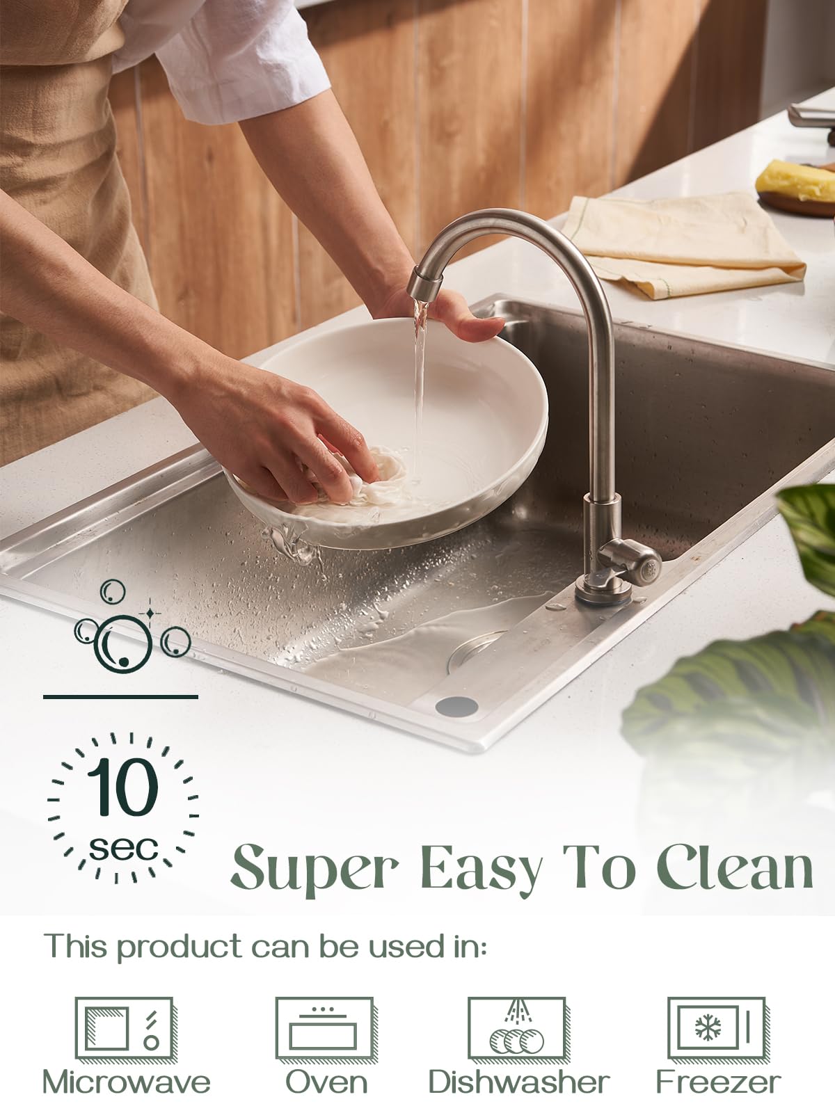 Dowan Pasta Bowls, 54 Oz Large Salad Serving Bowls, 10 ' ' Plates Bowls Set Of 4, White Ceramic Soup Bowls For Kitchen Meal Prep