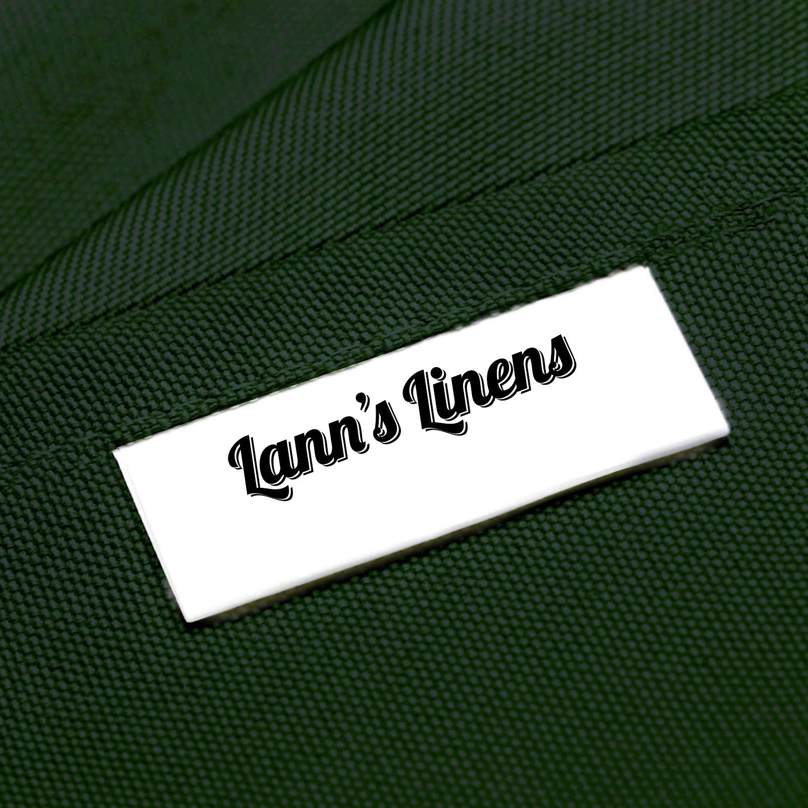 Lann'S Linens - 70 Round Premium Tablecloth For Wedding/Banquet/Restaurant - Polyester Fabric Table Cloth - Hunter Green