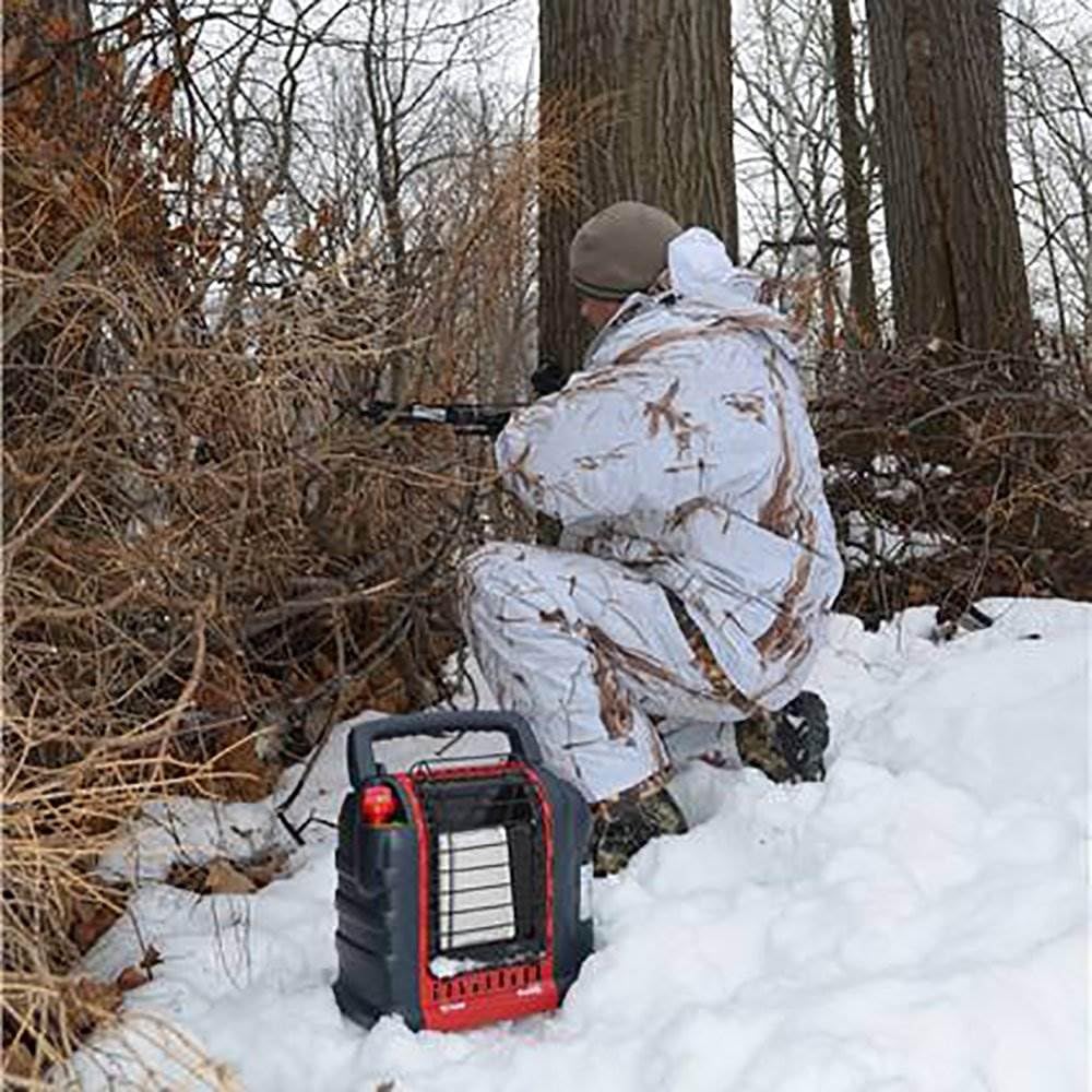 Mr. Heater Mh-F232000 Portable Buddy 9,000 Btu Propane Gas Radiant Heater With Piezo Igniter For Outdoor Camping, Job Site, Hunt