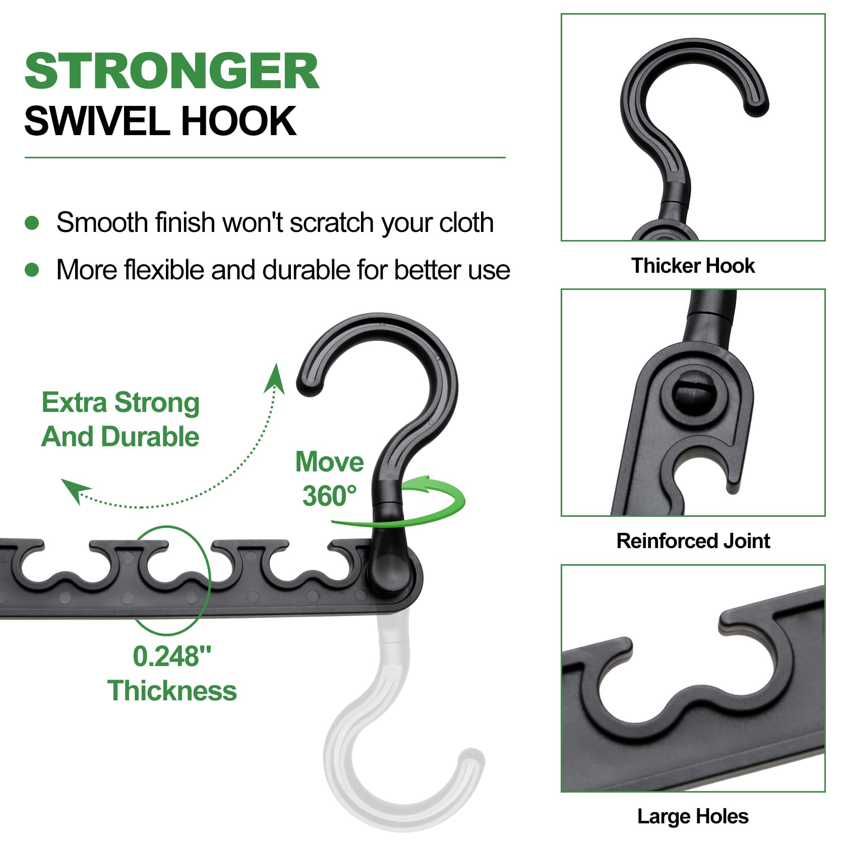 12-Pack-Closet-Organizers-and-Storage Closet-Organizer-Hanger for Heavy Clothes Sturdy Closet-Organization-and-Storage-Hangers-Space-Saving for Wardrobe Dorm-Room-Essentials for College Students Girls