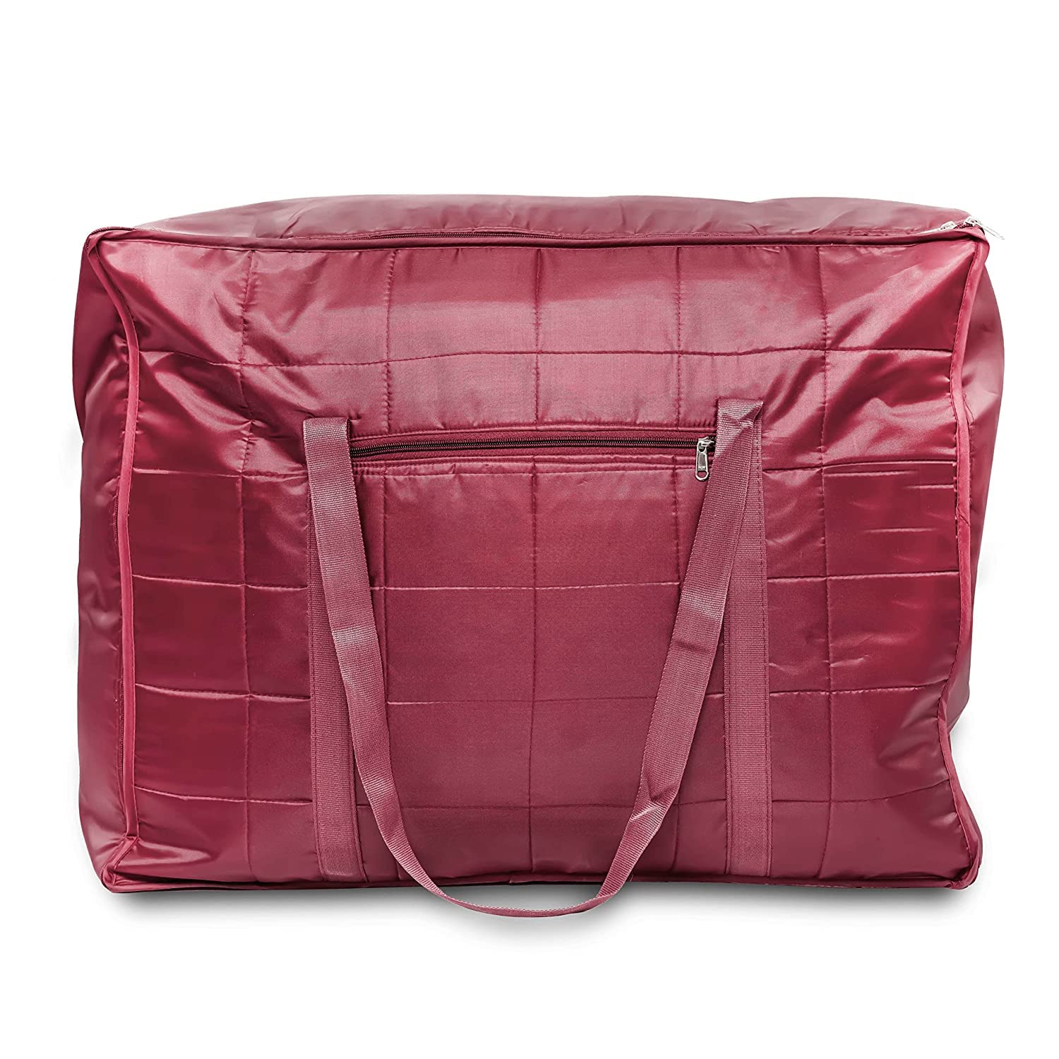 Cool Buddyzz Parachute Underbed Bag Multipuprpose Blanket King Size Jumbo Bag For Travel And Storage Use Maroon