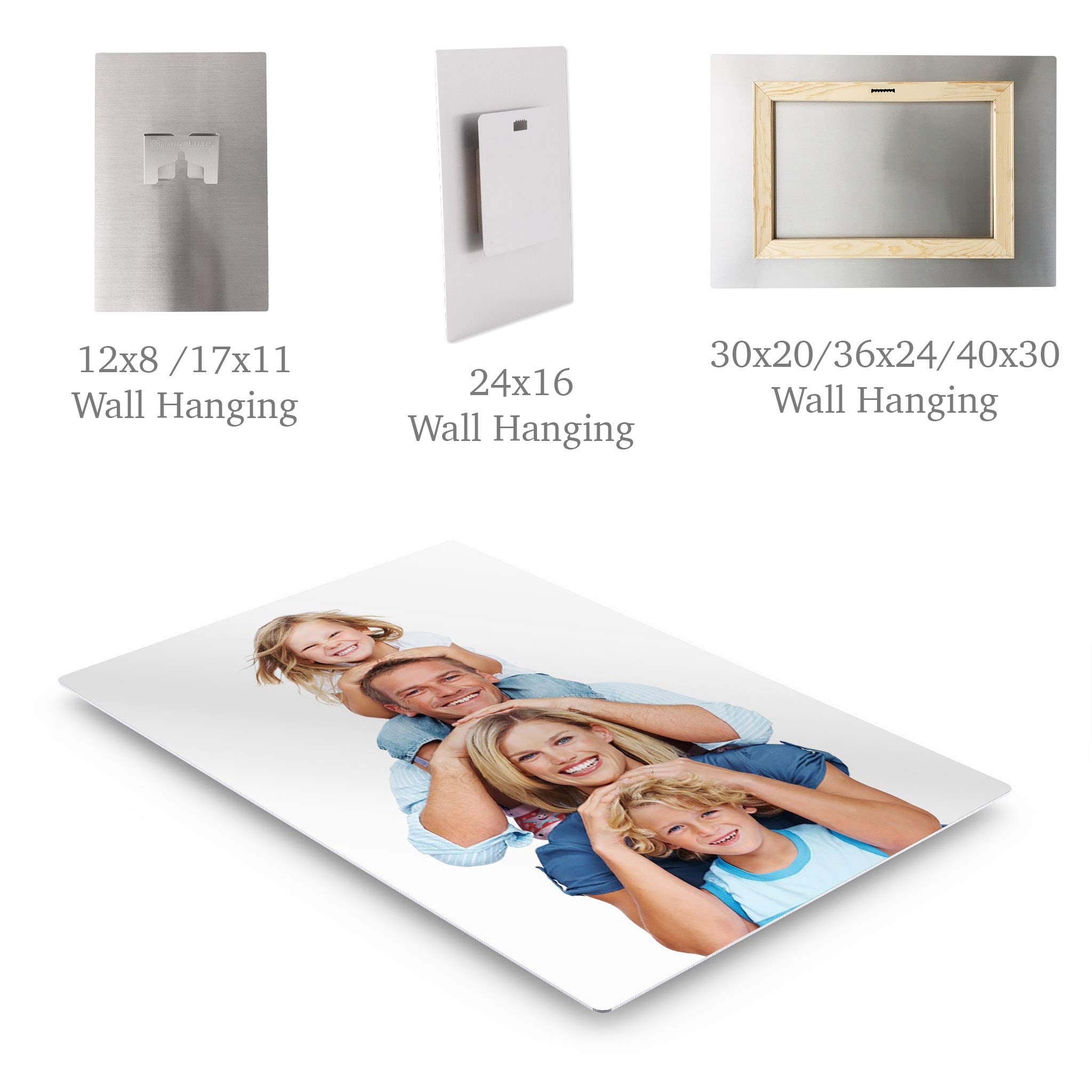 Smile Art Design Custom Metal Personalized Photo Wall Decor Picture Metal Print Put Your Photo On Metal Personalized Photo Print