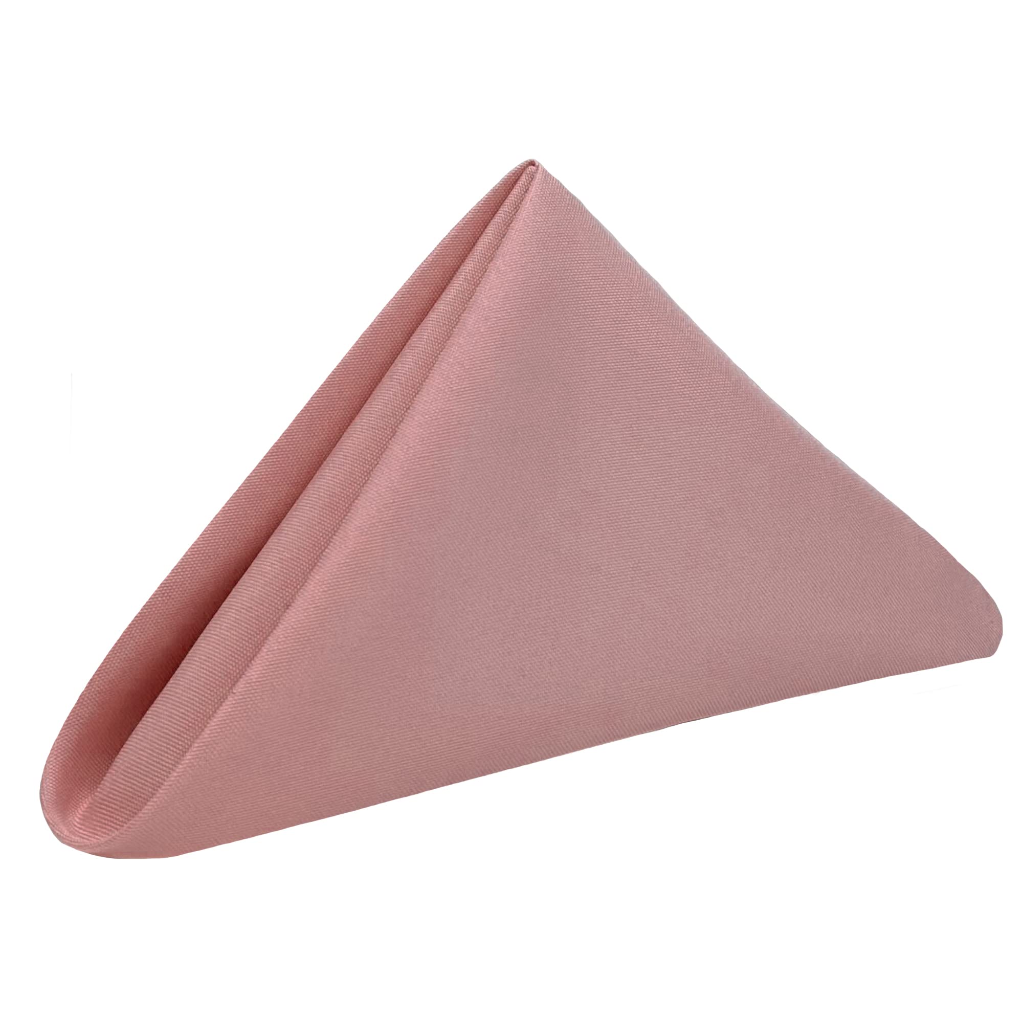 Your Chair Covers - 20 Inch Square Premium Polyester Cloth Napkins. Oversized, Double Folded And Hemmed Napkins For Restaurant,