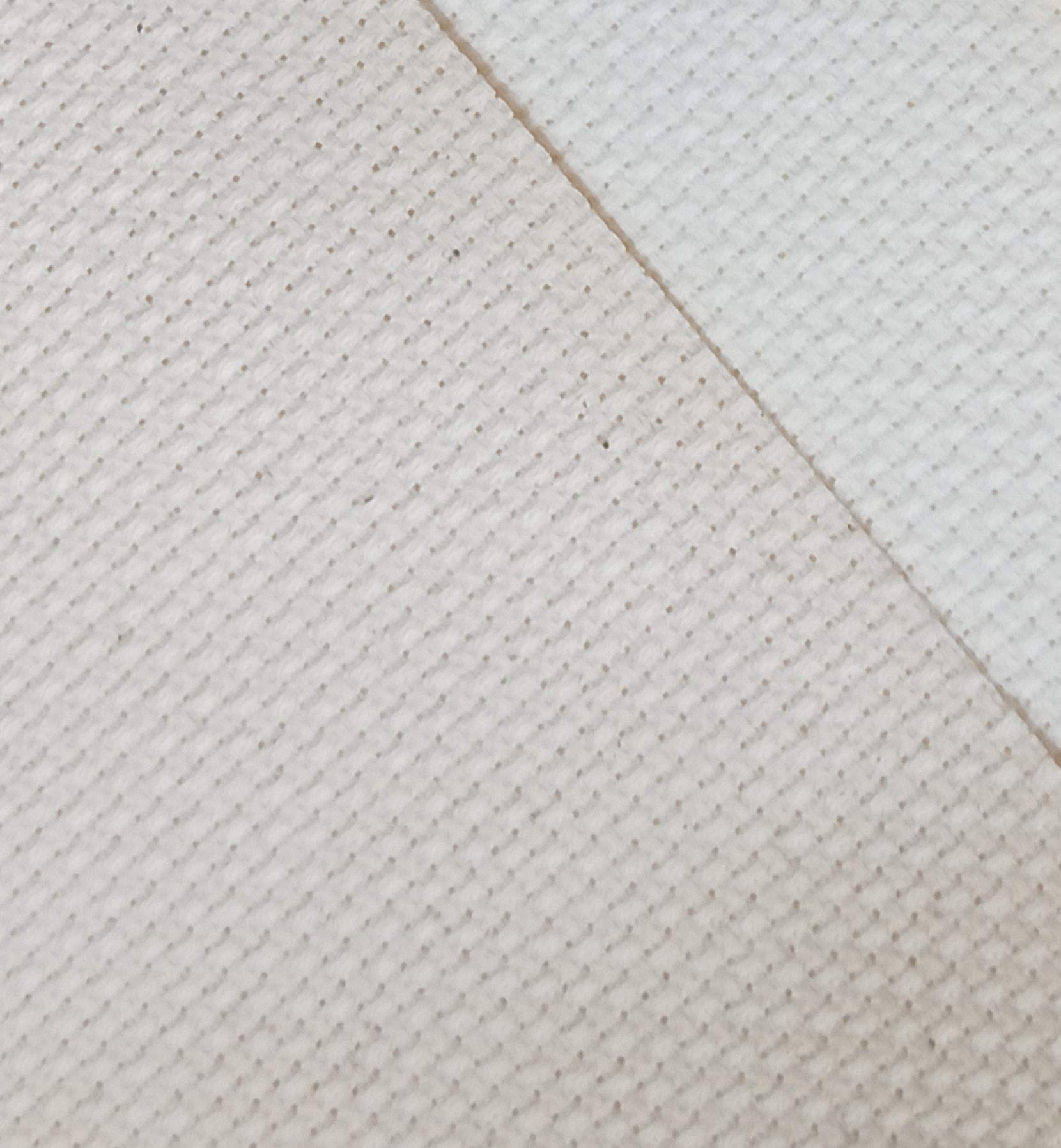 19 X 28 14Ct Counted Cotton Aida Cloth Cross Stitch Fabric (Natural-Ecru)