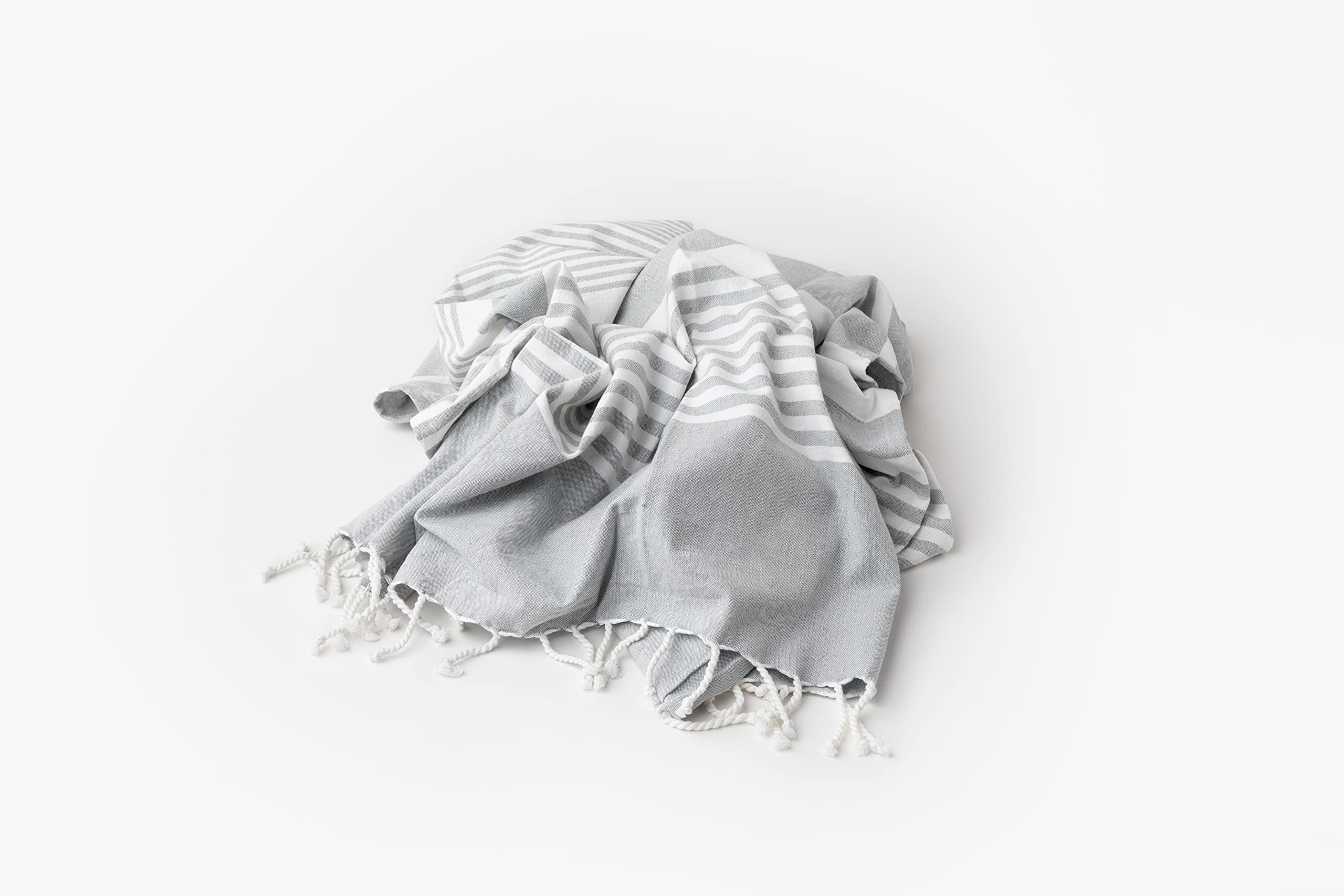 Sand Free Beach Towels - 100% Organic Cotton Sandproof Beach Towels - Oversized Peshtemal Turkish Beach Towels - Quick Dry, Ligh