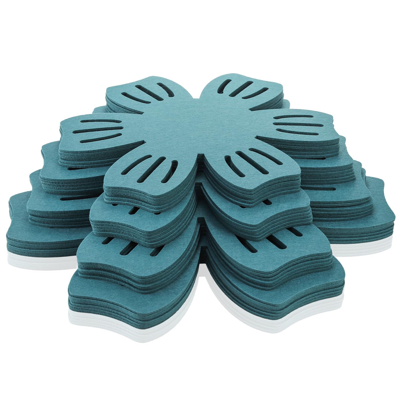 Goaste 24 Pack Pot And Pan Protectors, 4 Different Size Pans Separator, Anti-Slip Pan Dividers Pads, Felt Cookware Protector Set